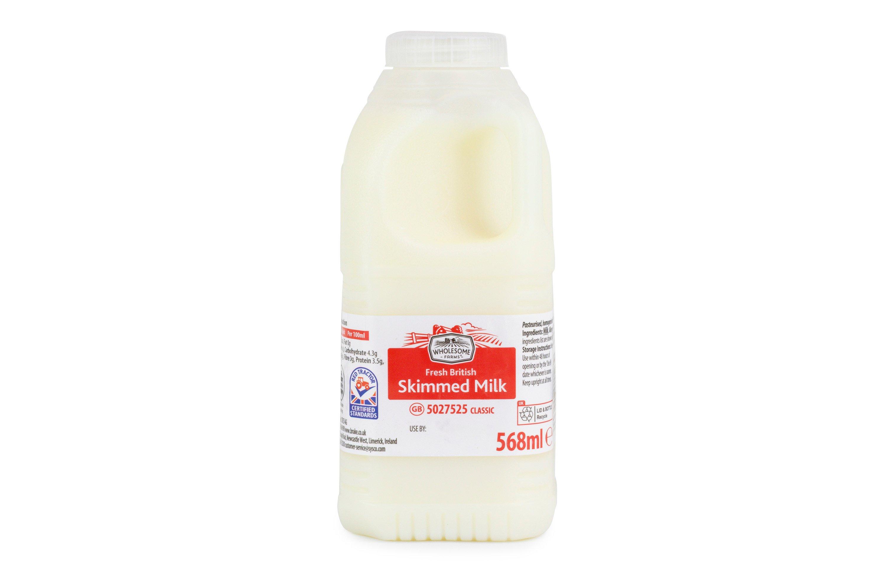 Wholesome Farms Fresh British Skimmed Milk