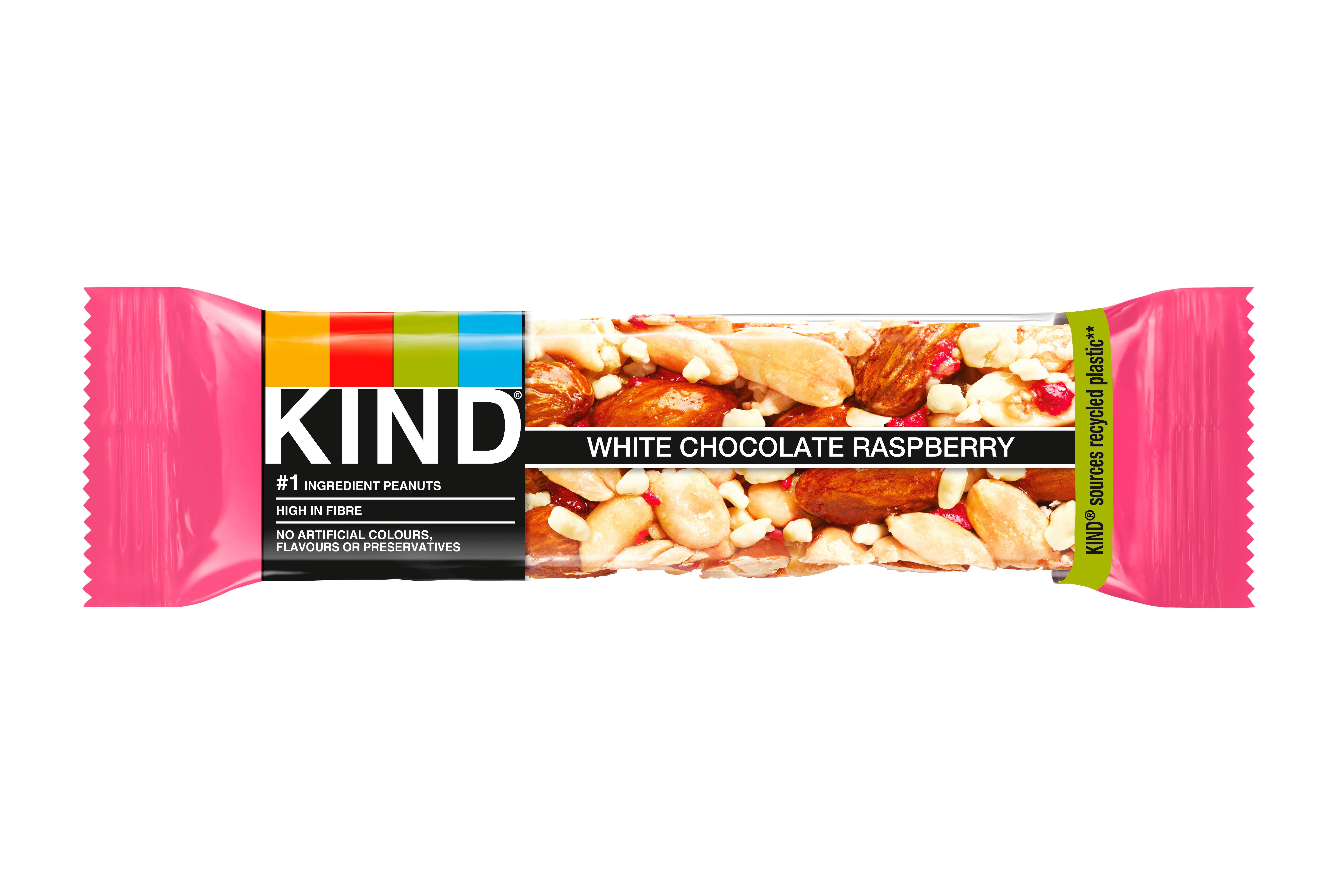 KIND White Chocolate Raspberry