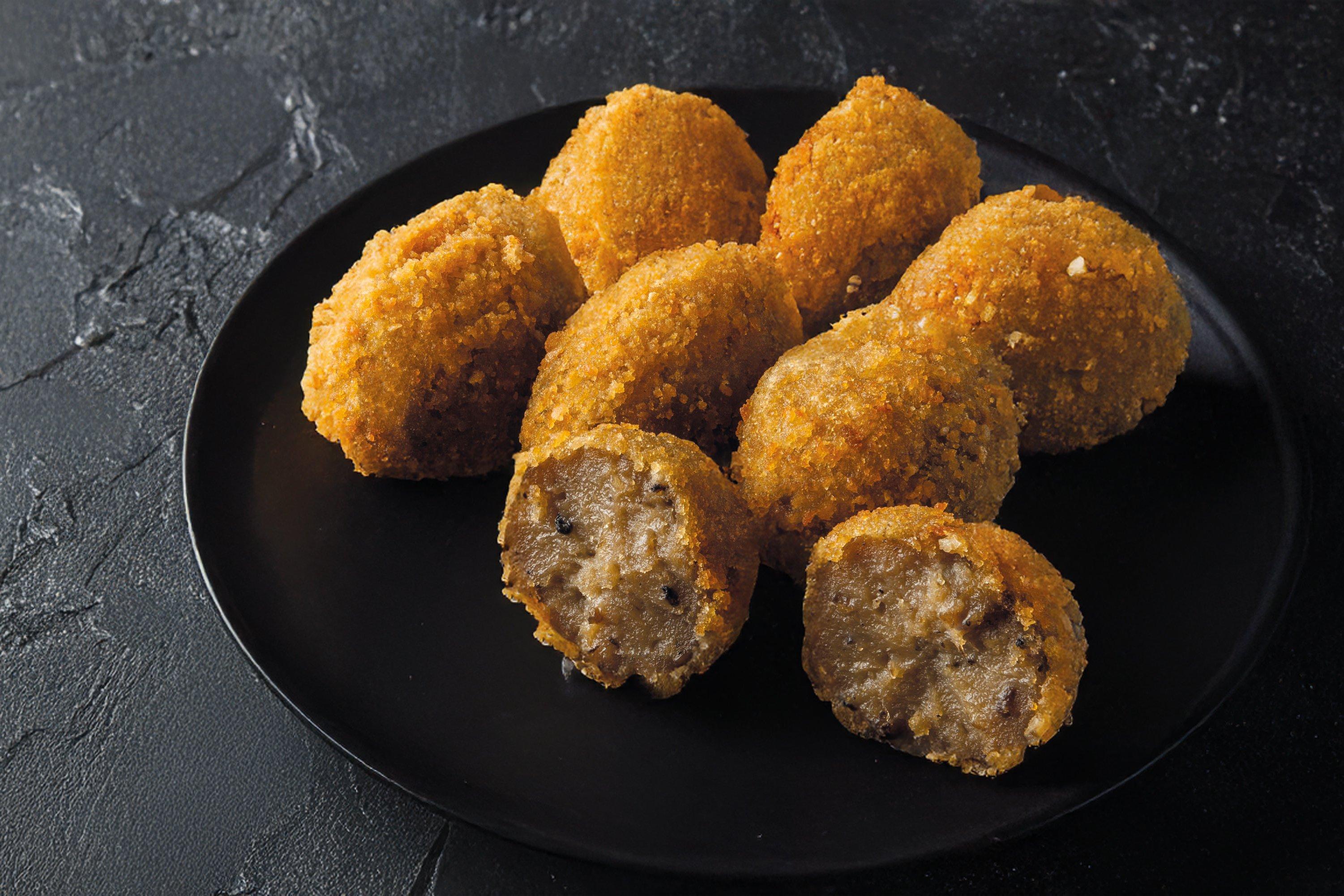 Mushroom Croquettes with Truffle Aroma