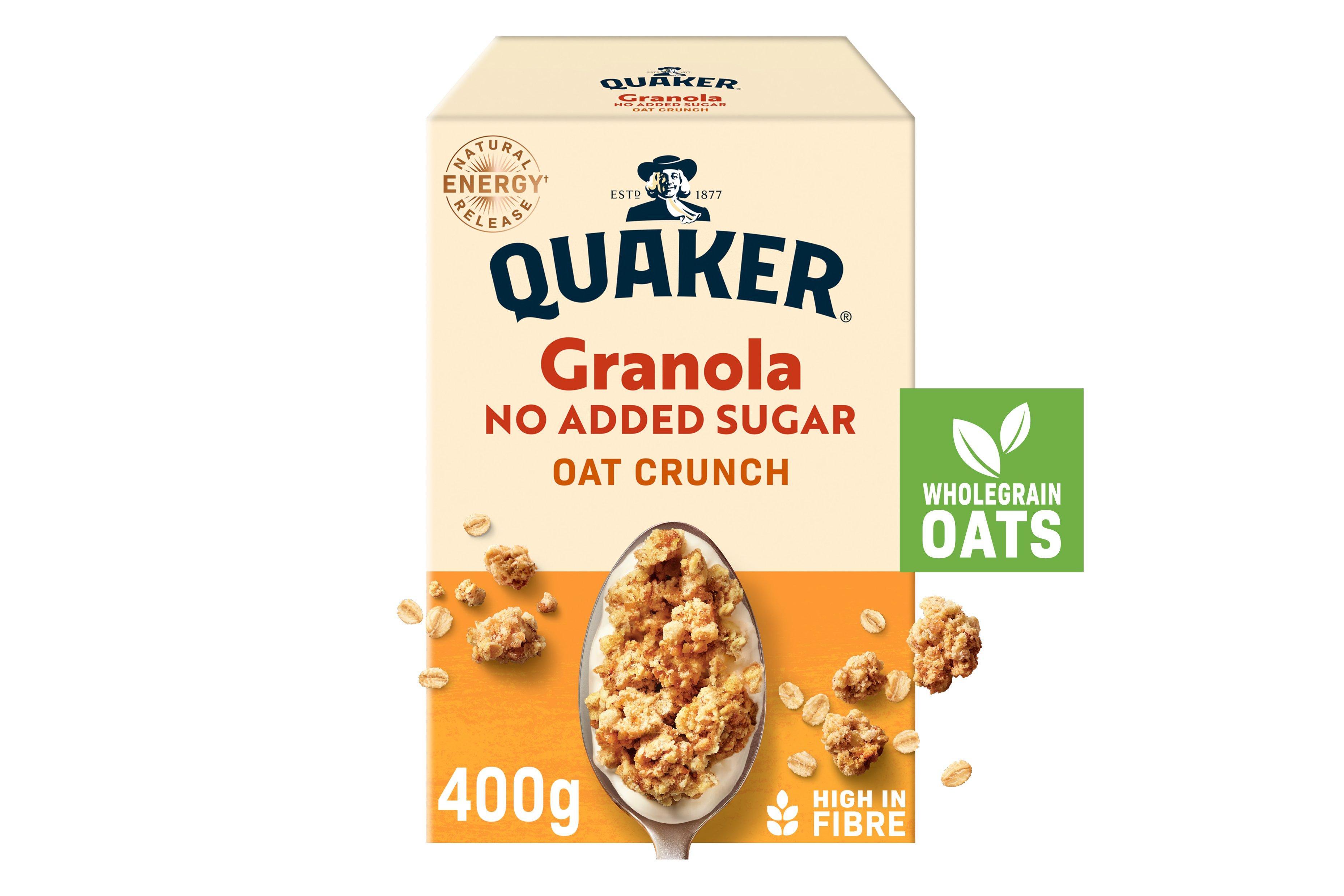 Quaker NAS Oat Crunch Granola    6x400g