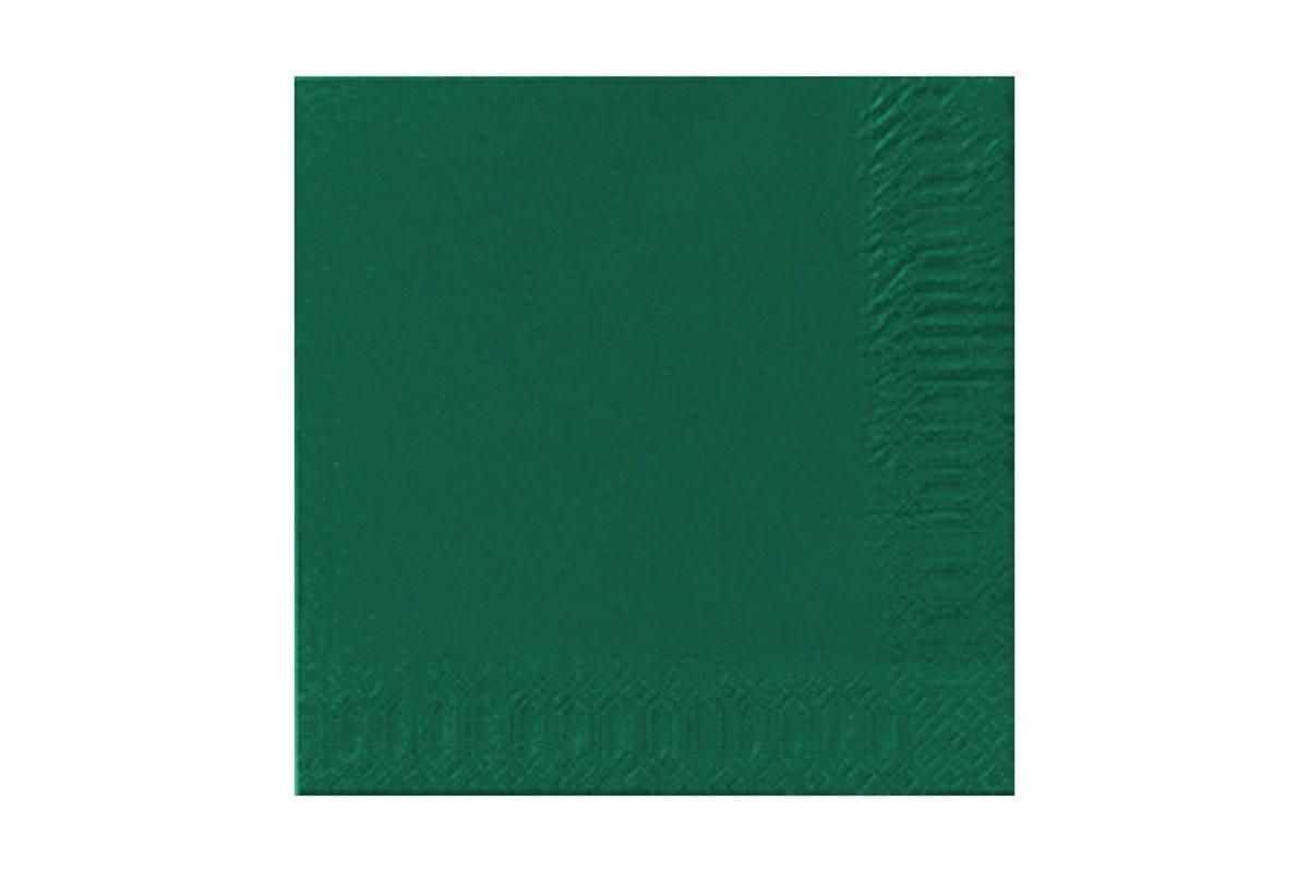 Napkin 2Ply40cm4Fold Forest Green 16x125