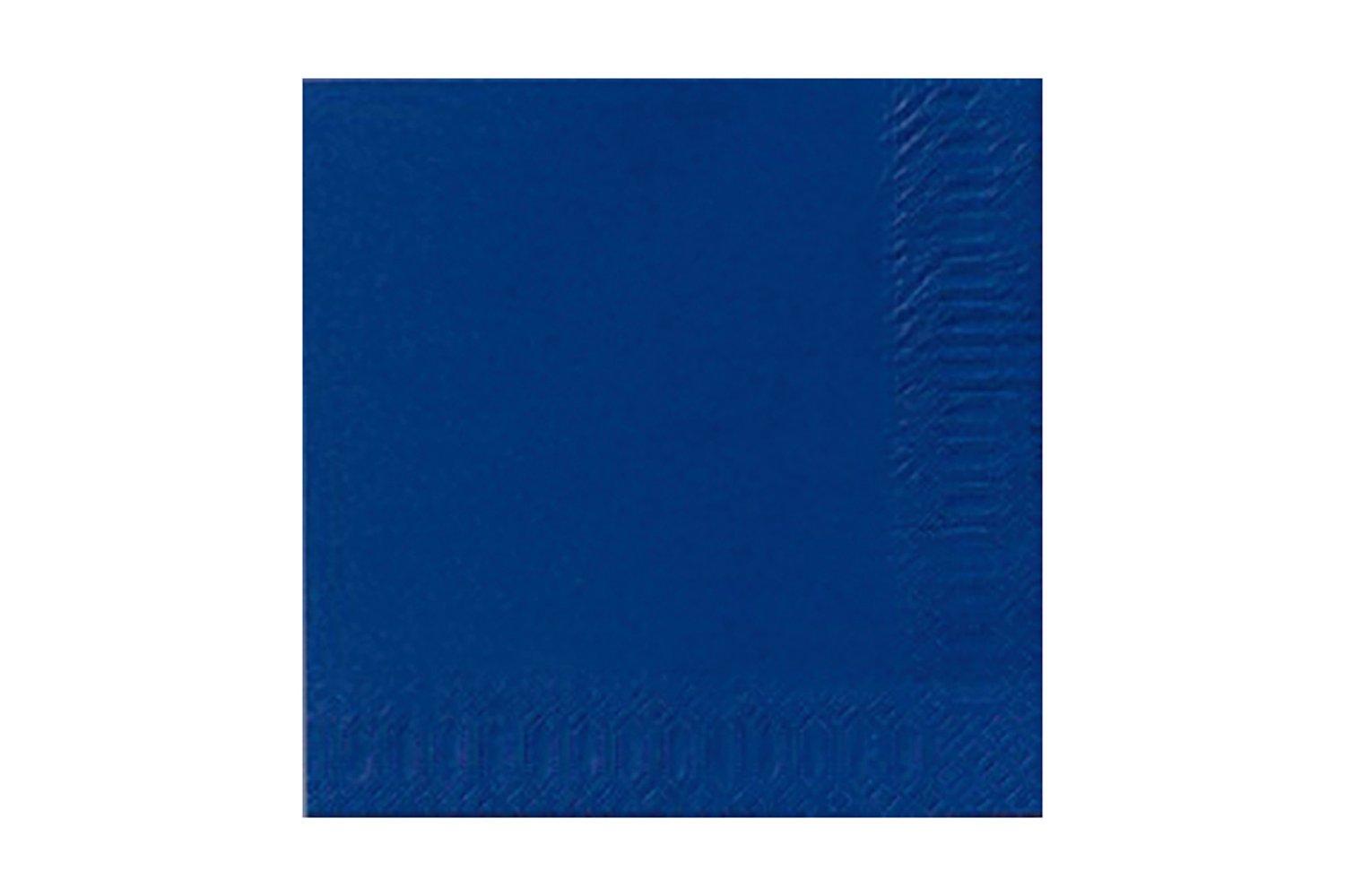 Napkin 3Ply 40cm 4Fold Navy Blue 10x100