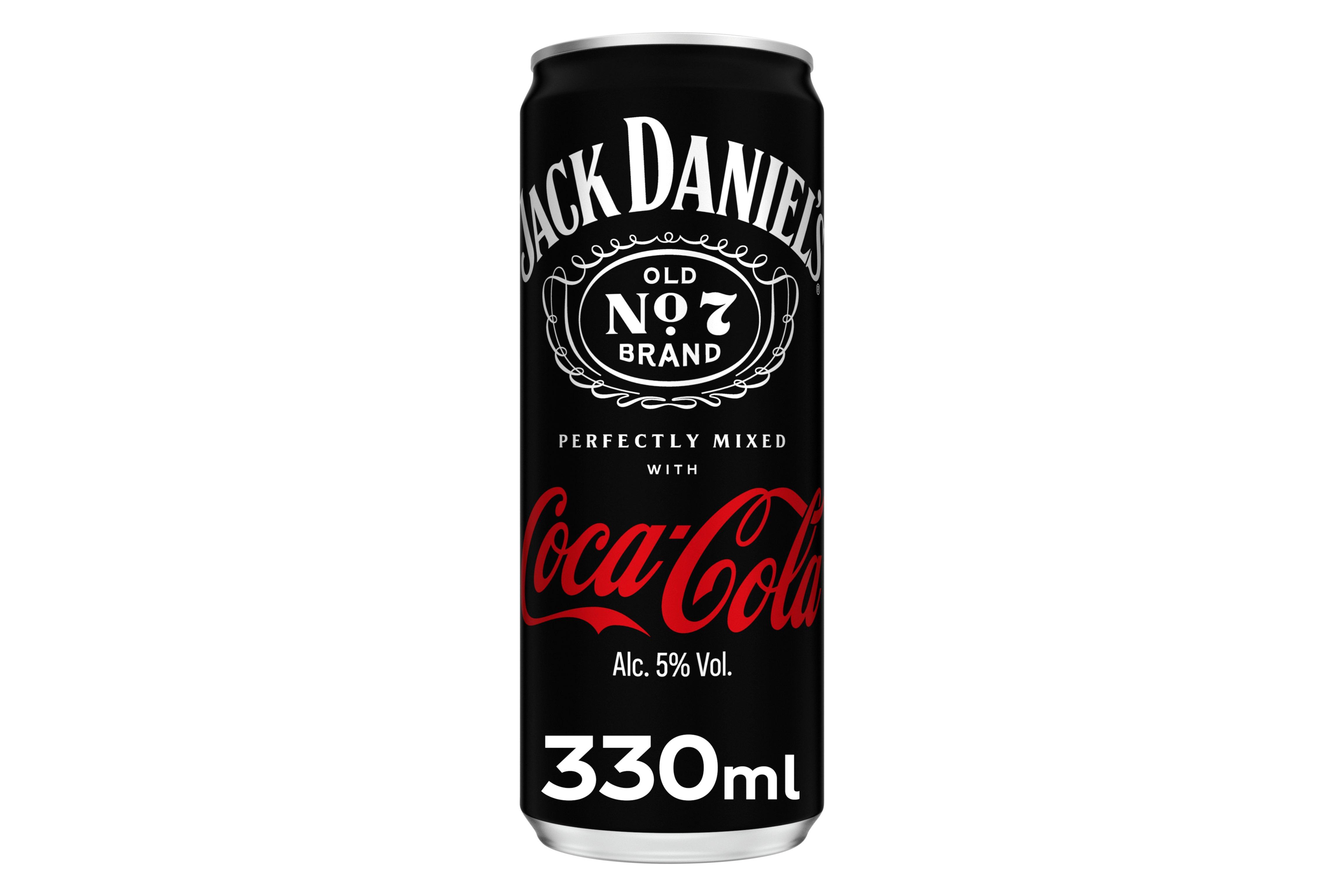 Jack Daniel's & Coca-Cola     12 x330ml
