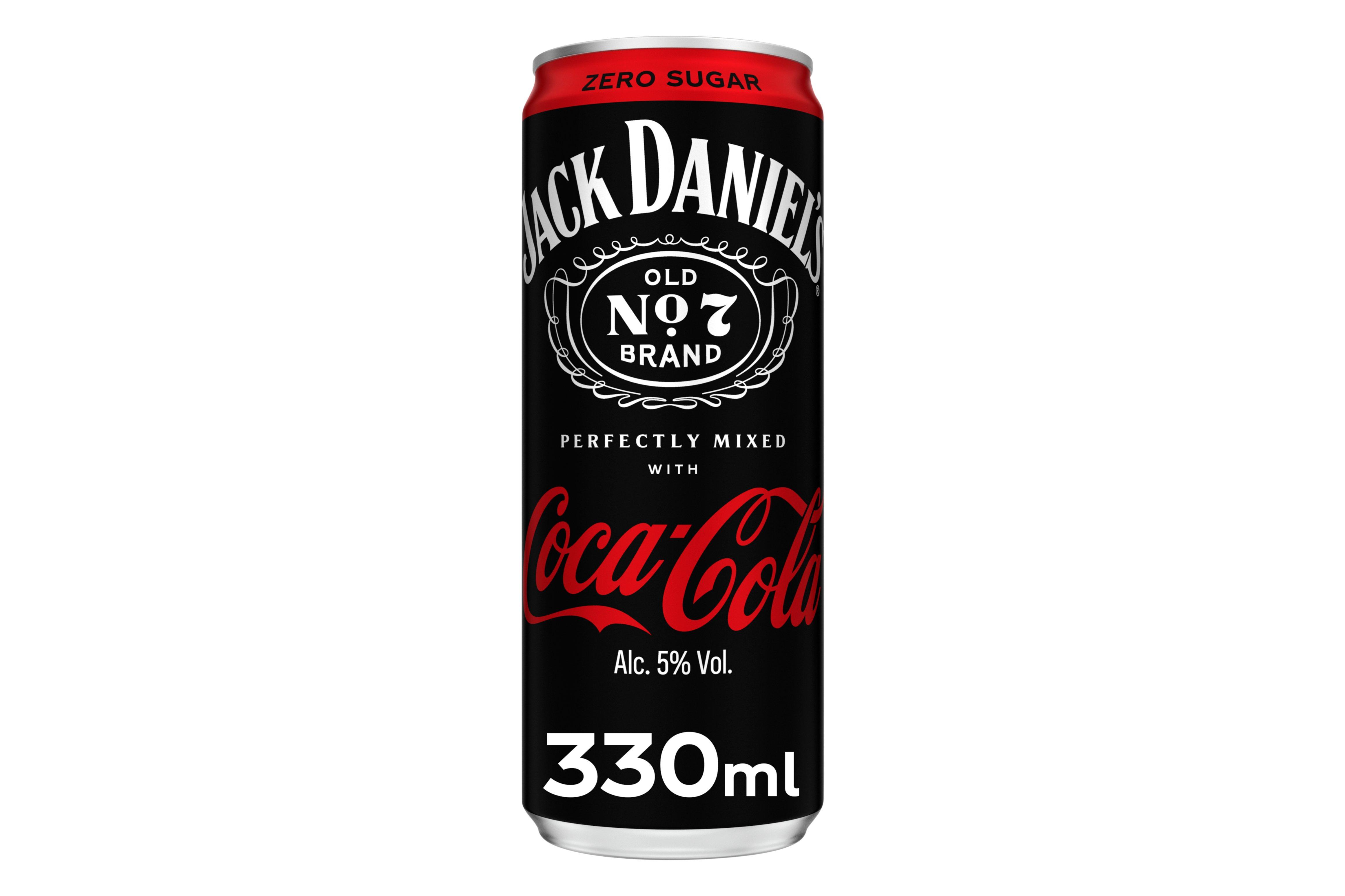 Jack Daniel's & Coca-Cola Zero 12x330ml