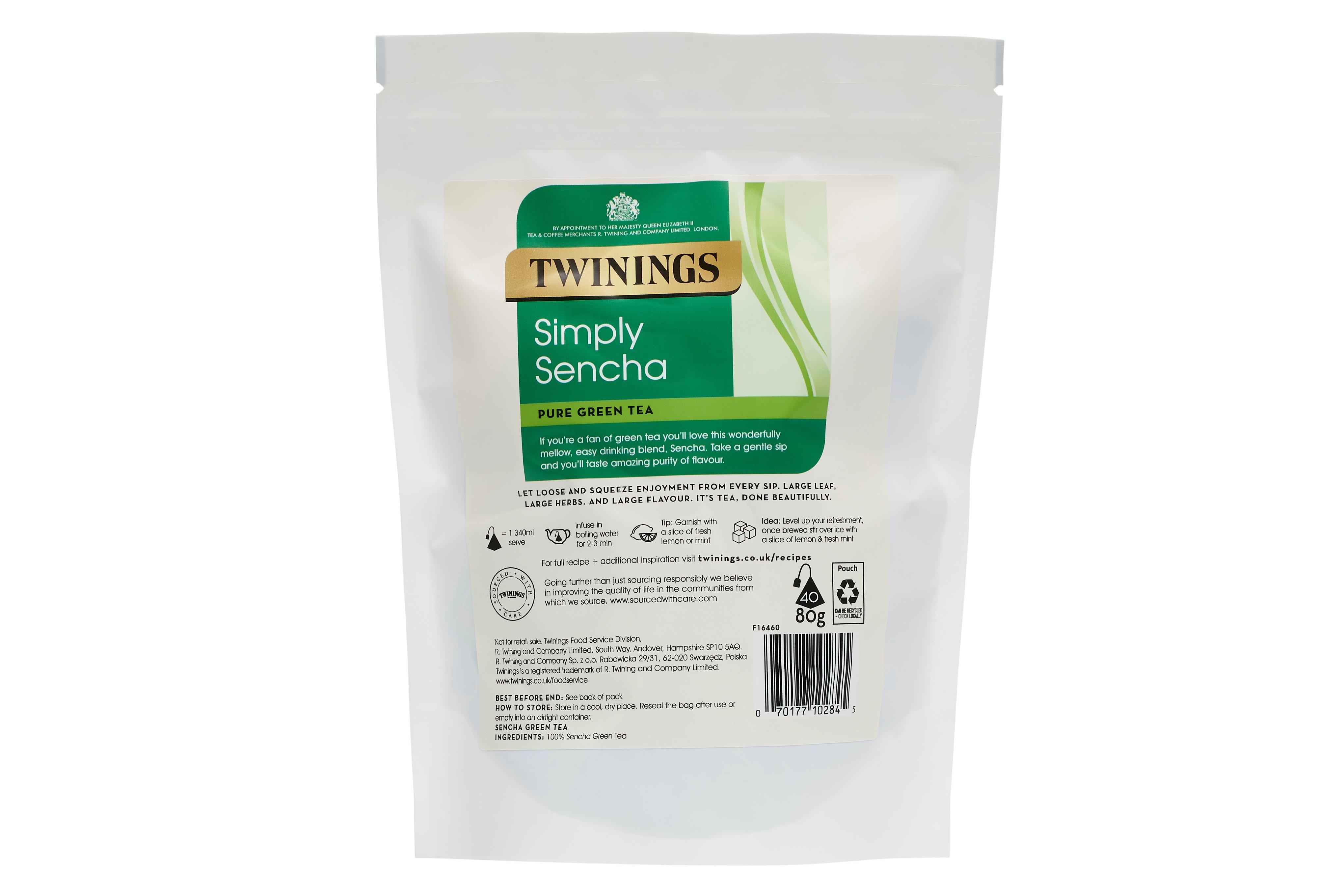 Twinings Simply Sencha Green 2x40