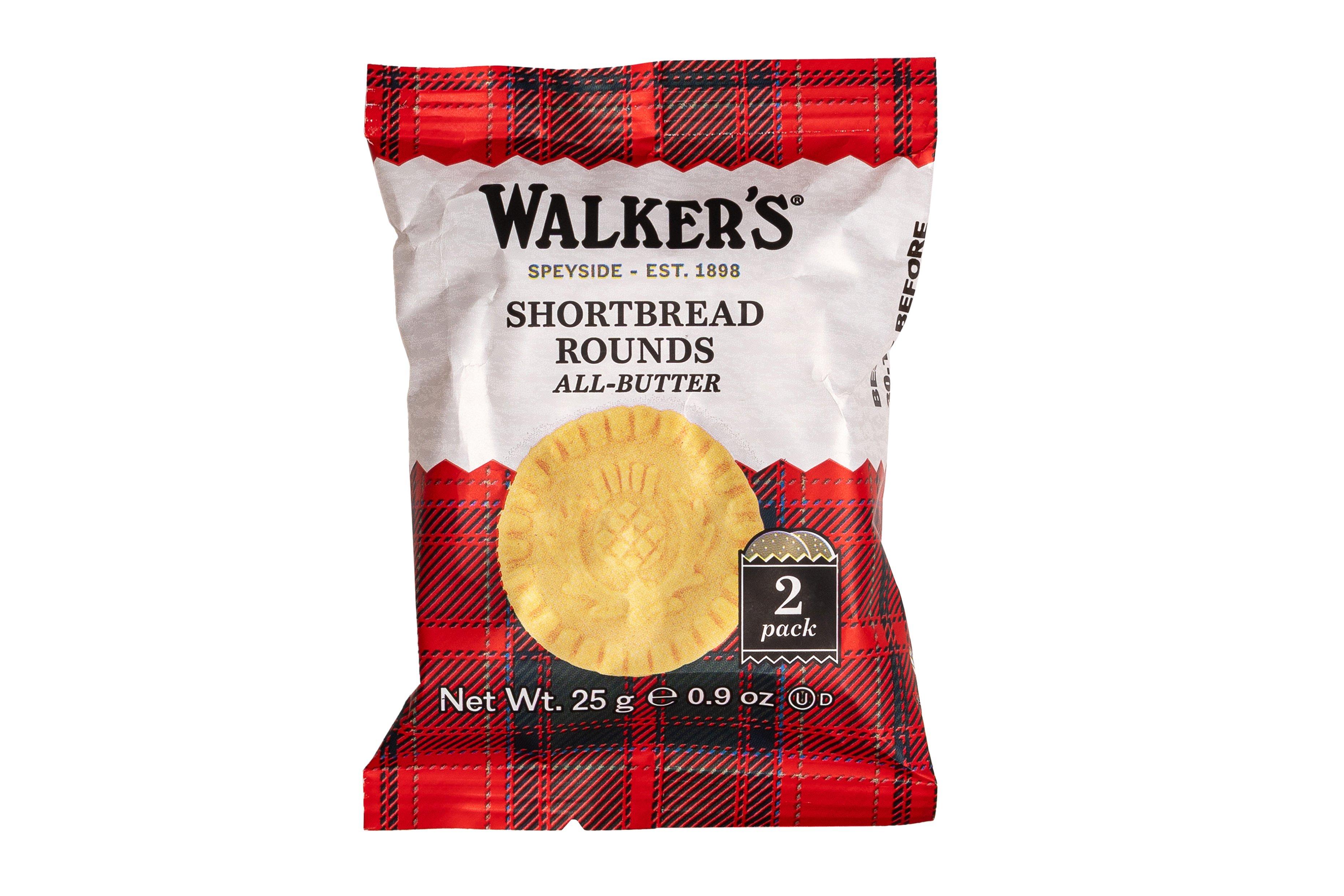 Walker's Shortbread Rounds 25g