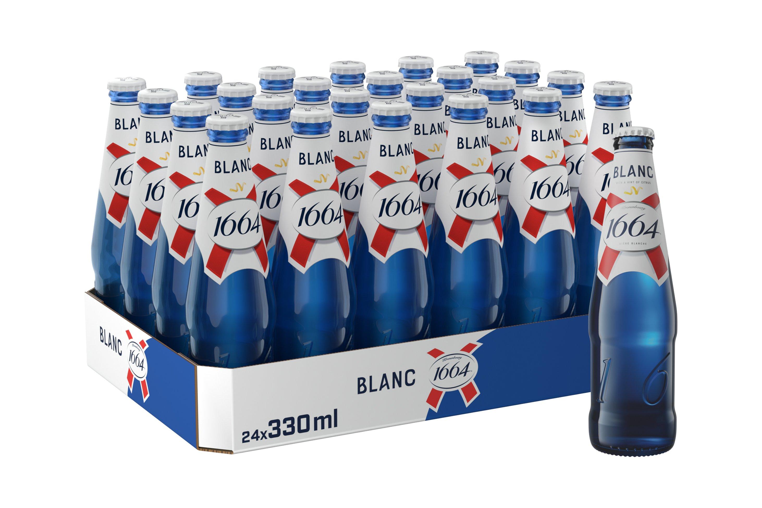 Kronenbourg 1664 Blanc Premium Lager Bottle 330ml