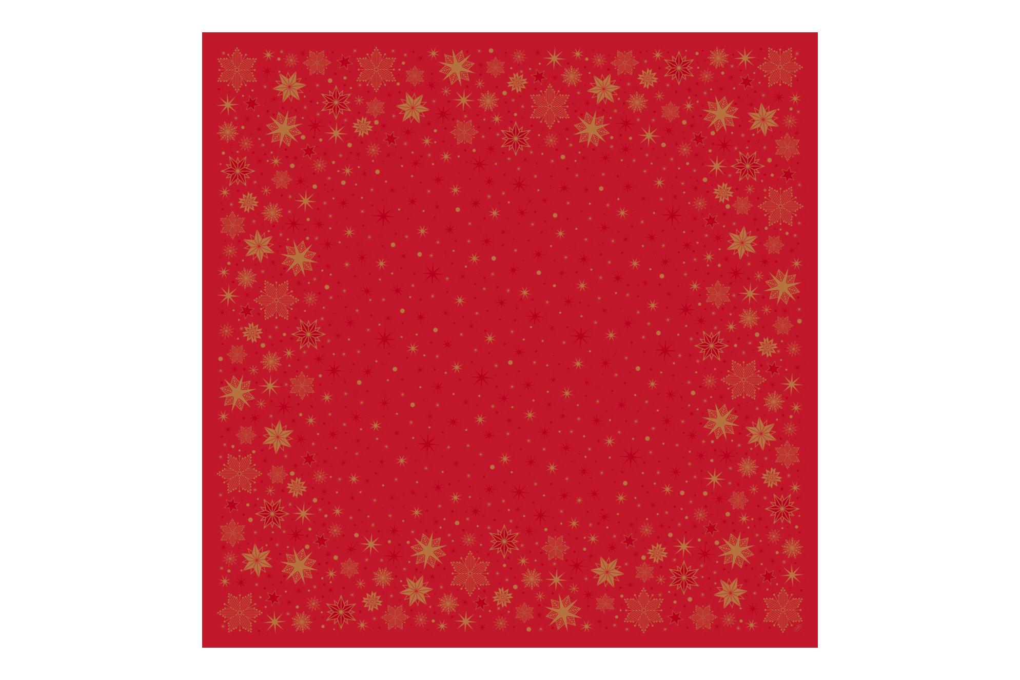 Slipcover Dunisilk 84x84 Stargazing Red
