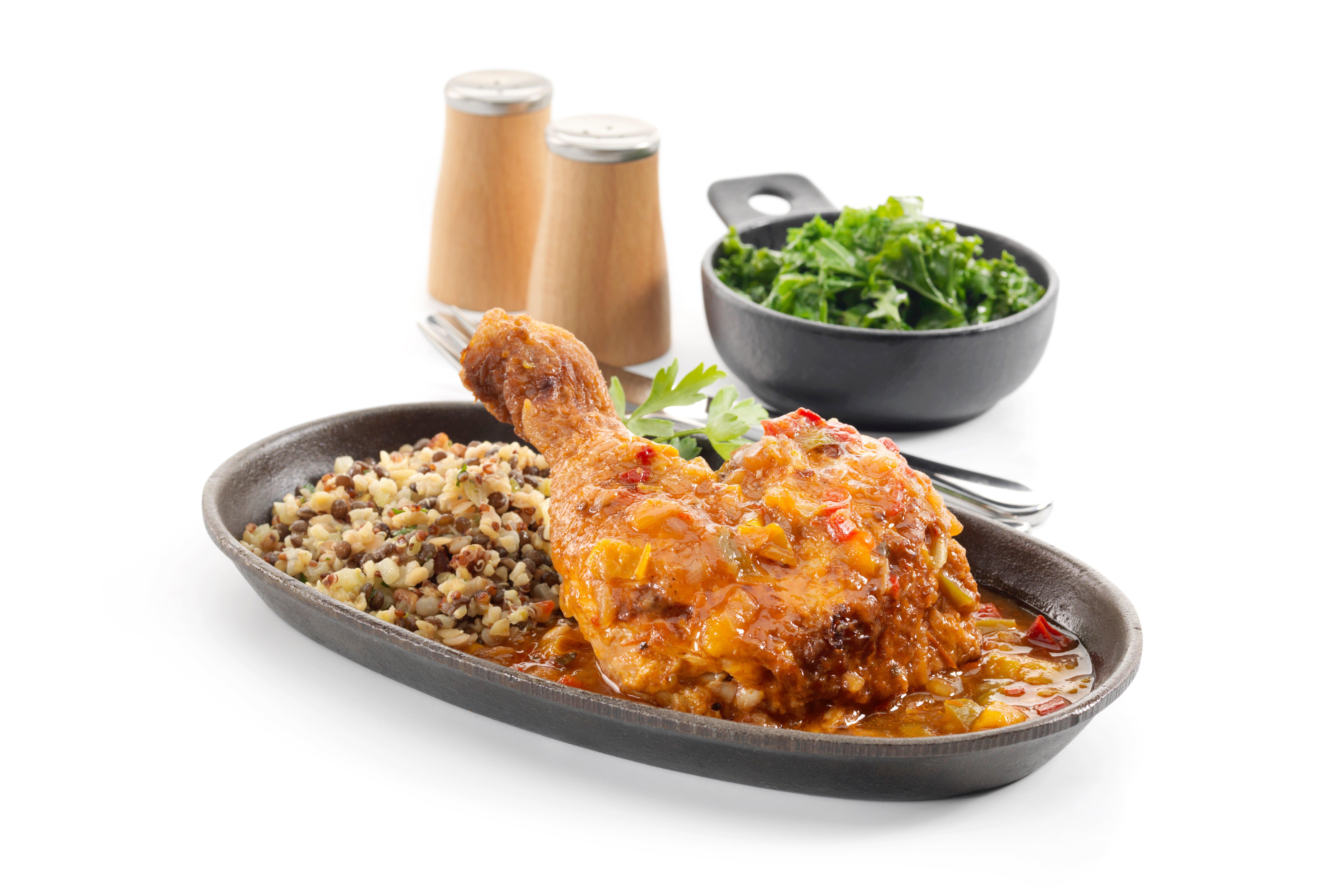 La Maison des Gourmets Slow Cooked Basquaise Chicken Leg