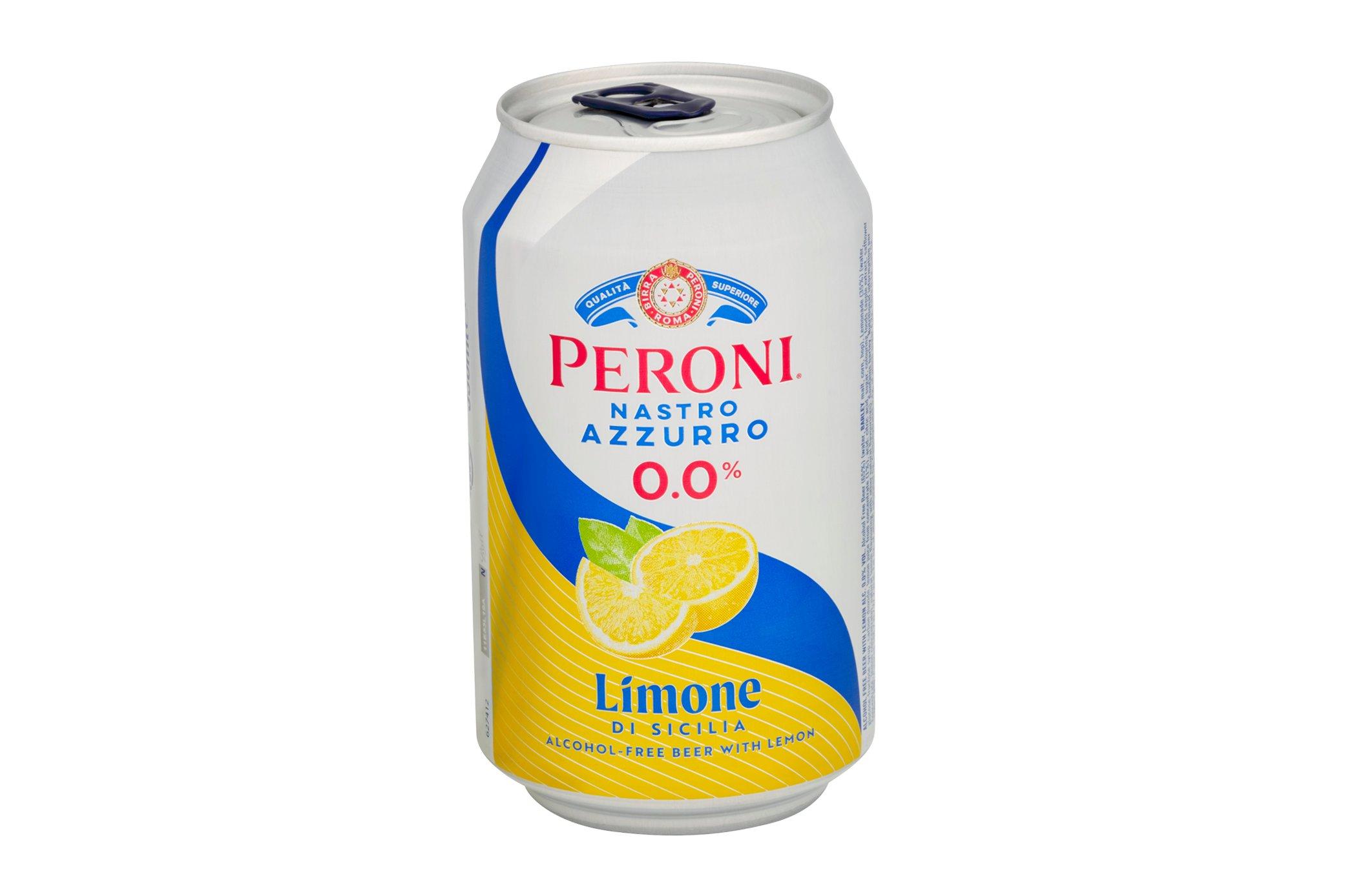 Peroni Nastro Azzurro 0.0% Limone