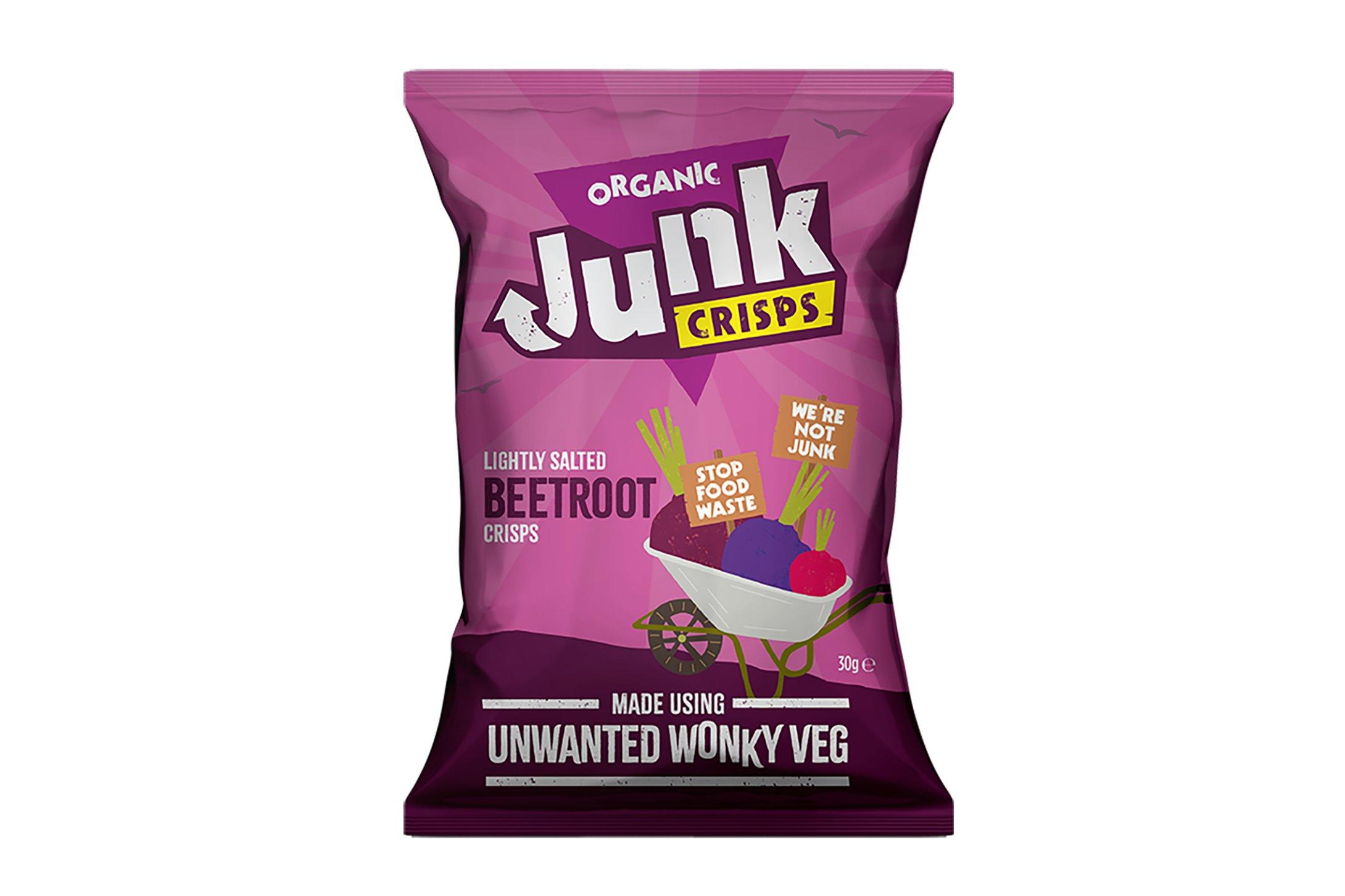 Junk Food Organic Beetroot Chips 30g
