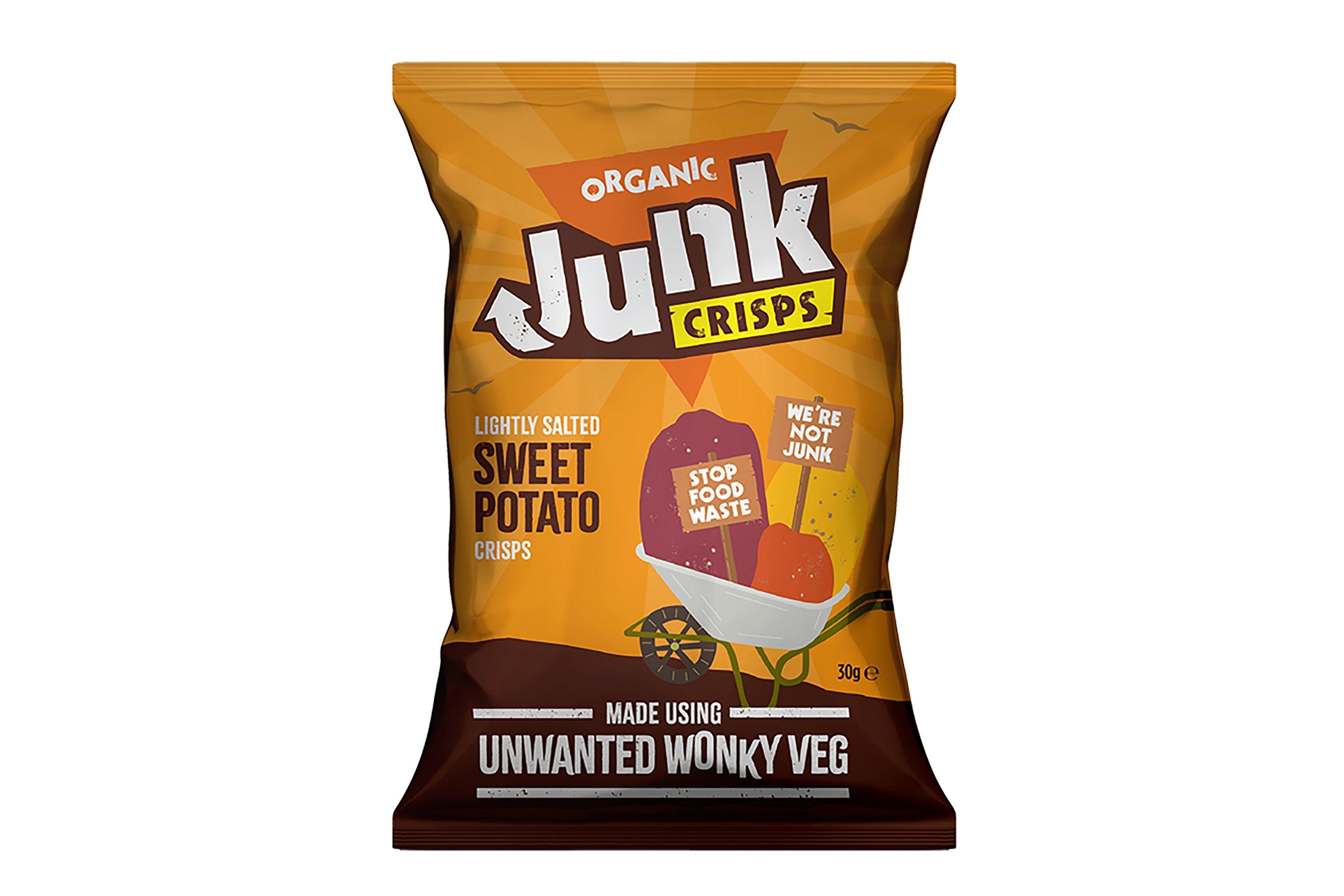 Junk Food Organic Sweet Potato Chips 30g