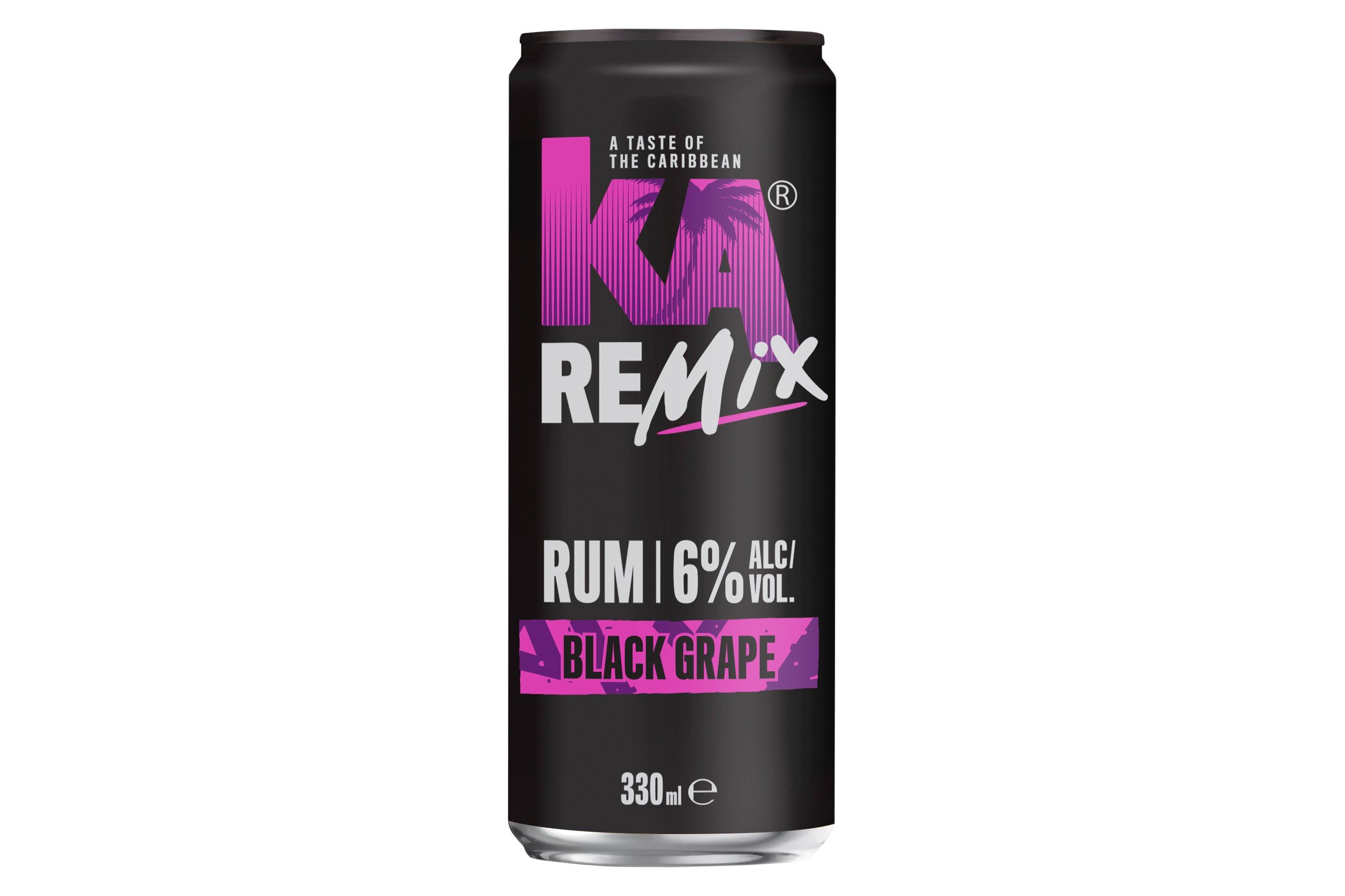 KA Remix Black Grape 330ml