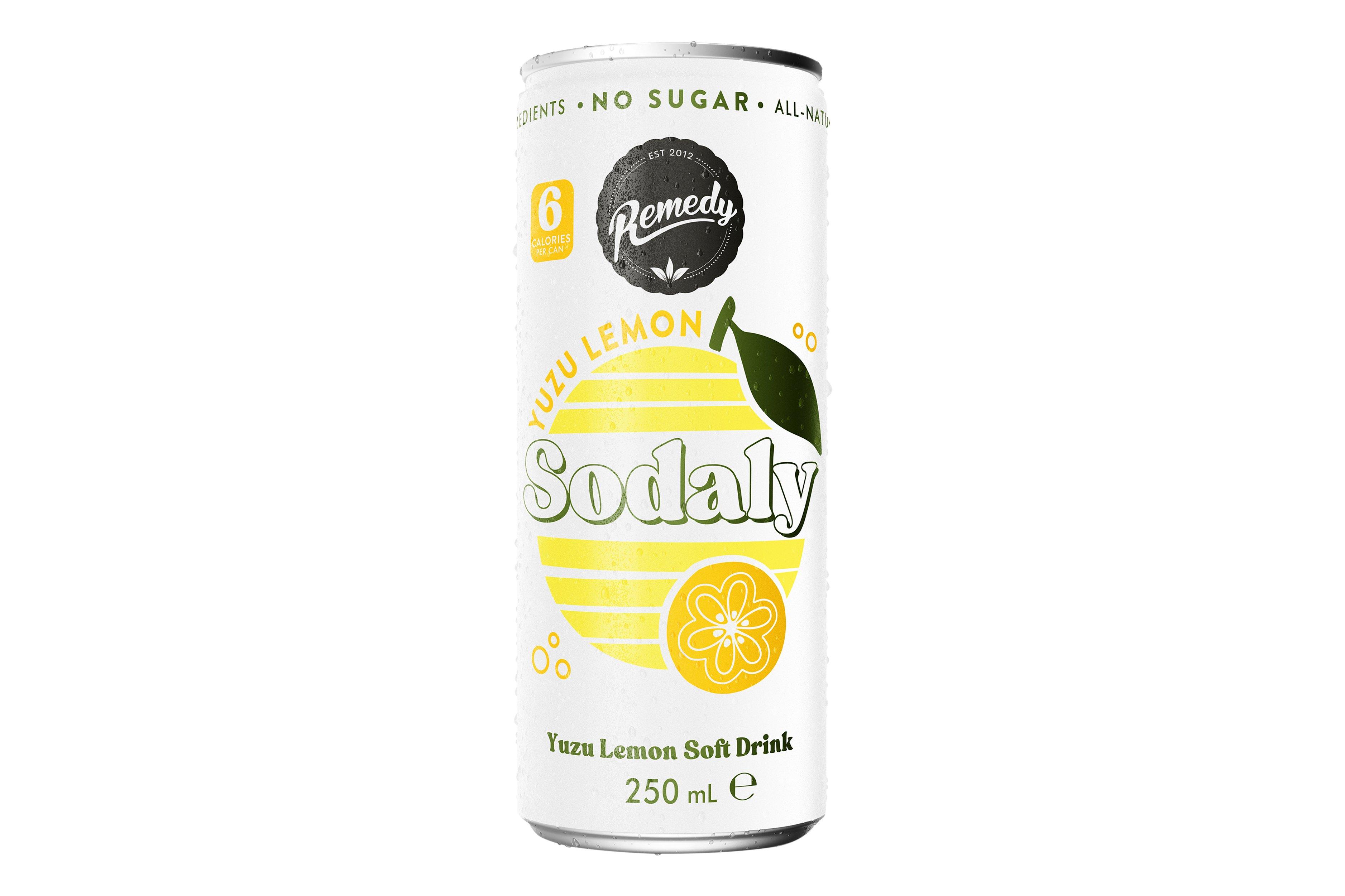 Remedy Sodaly Yuzu Lemon 250ml