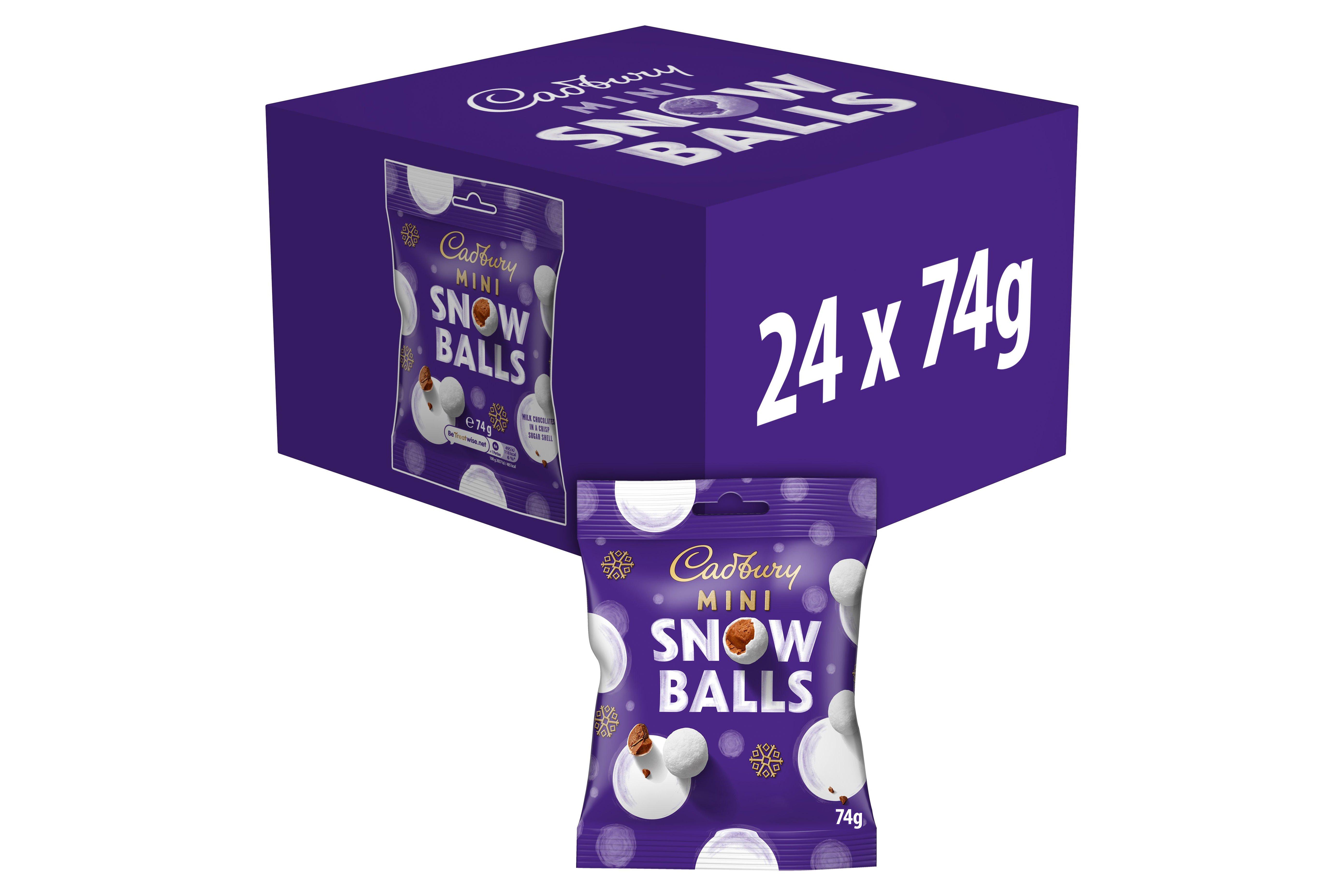 Cadbury Mini Snowballs 74g