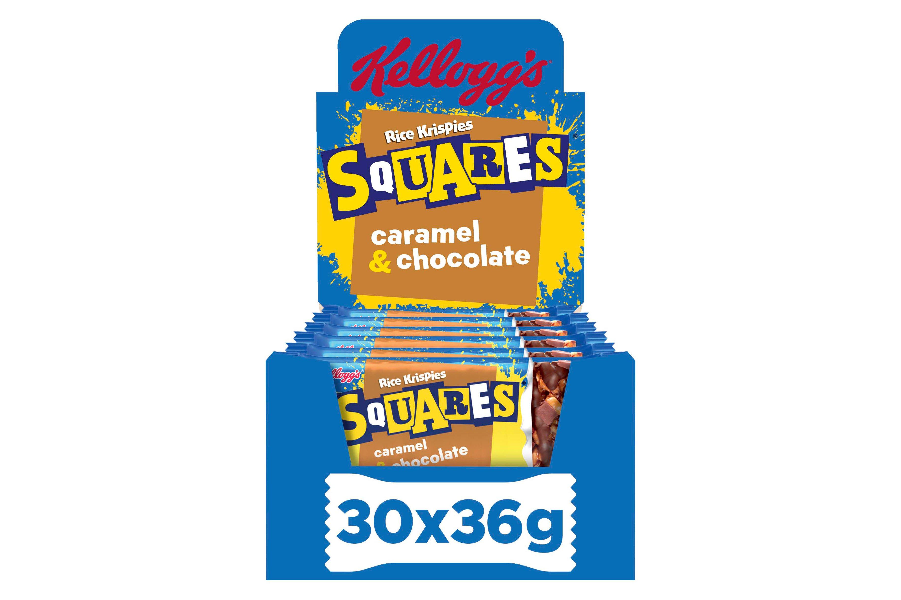 Kellogg's Squares Caramel Choco 36g