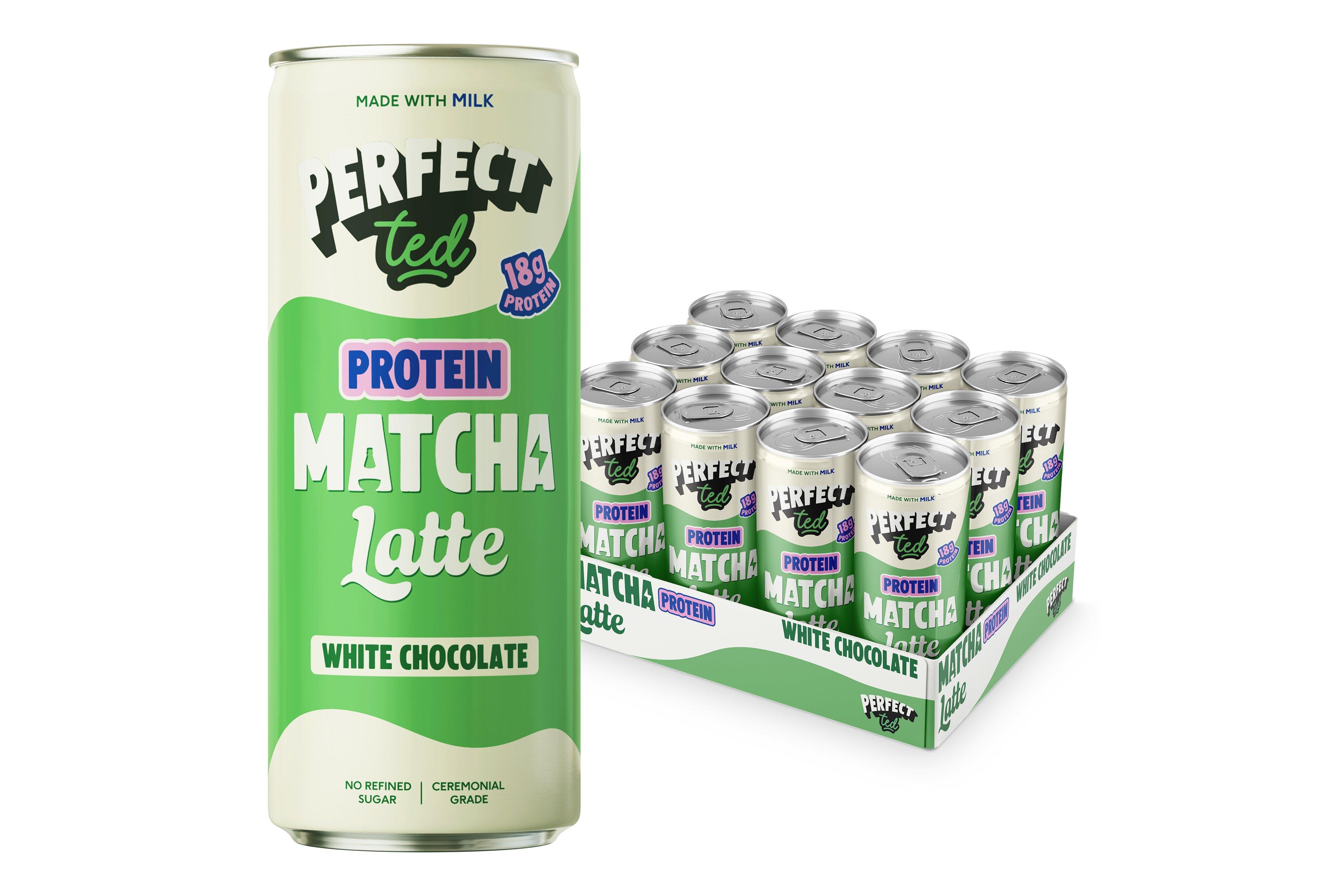 PerfectTed Matcha White Choc 250ml