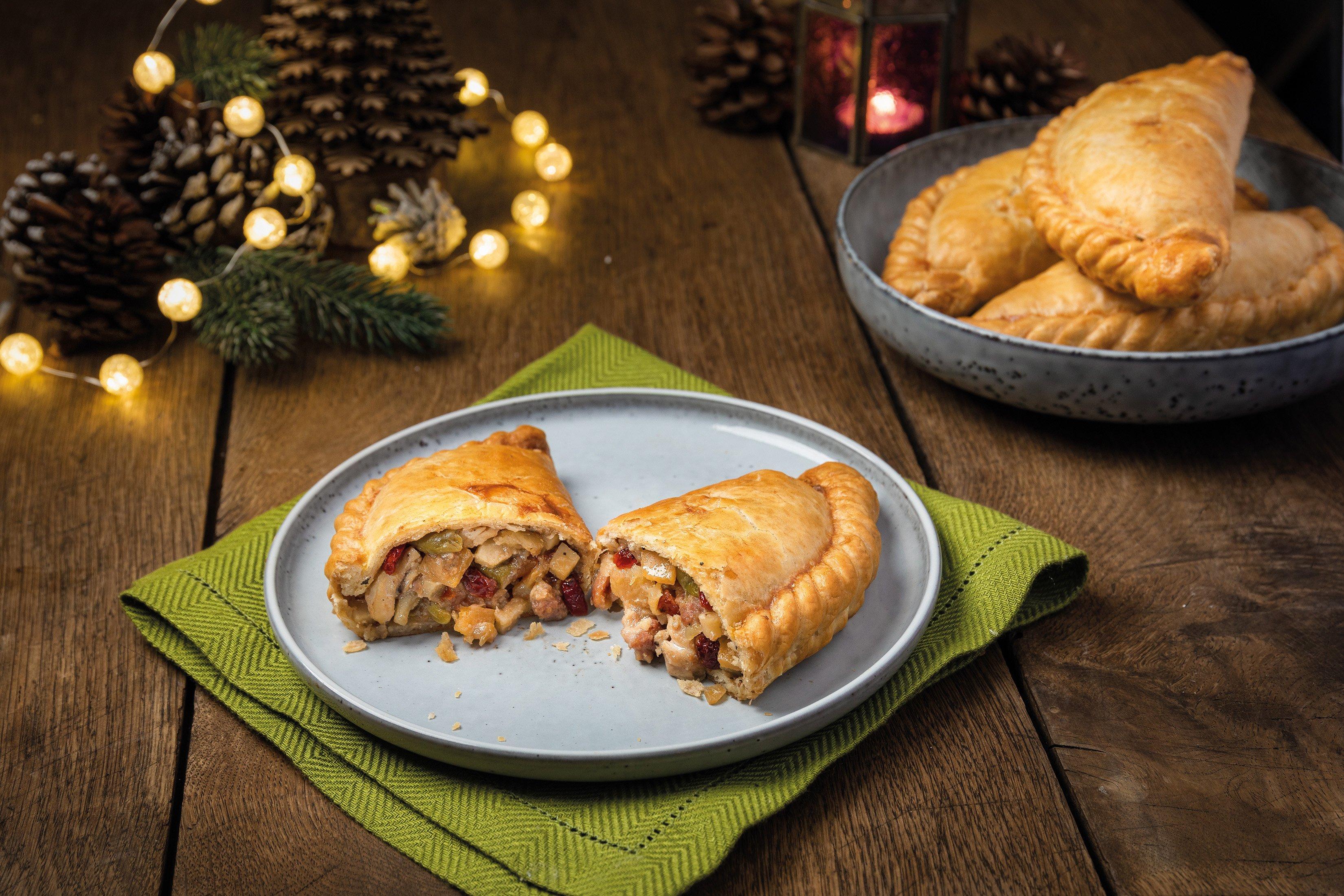 Proper Cornish Turkey Dinner Pasty