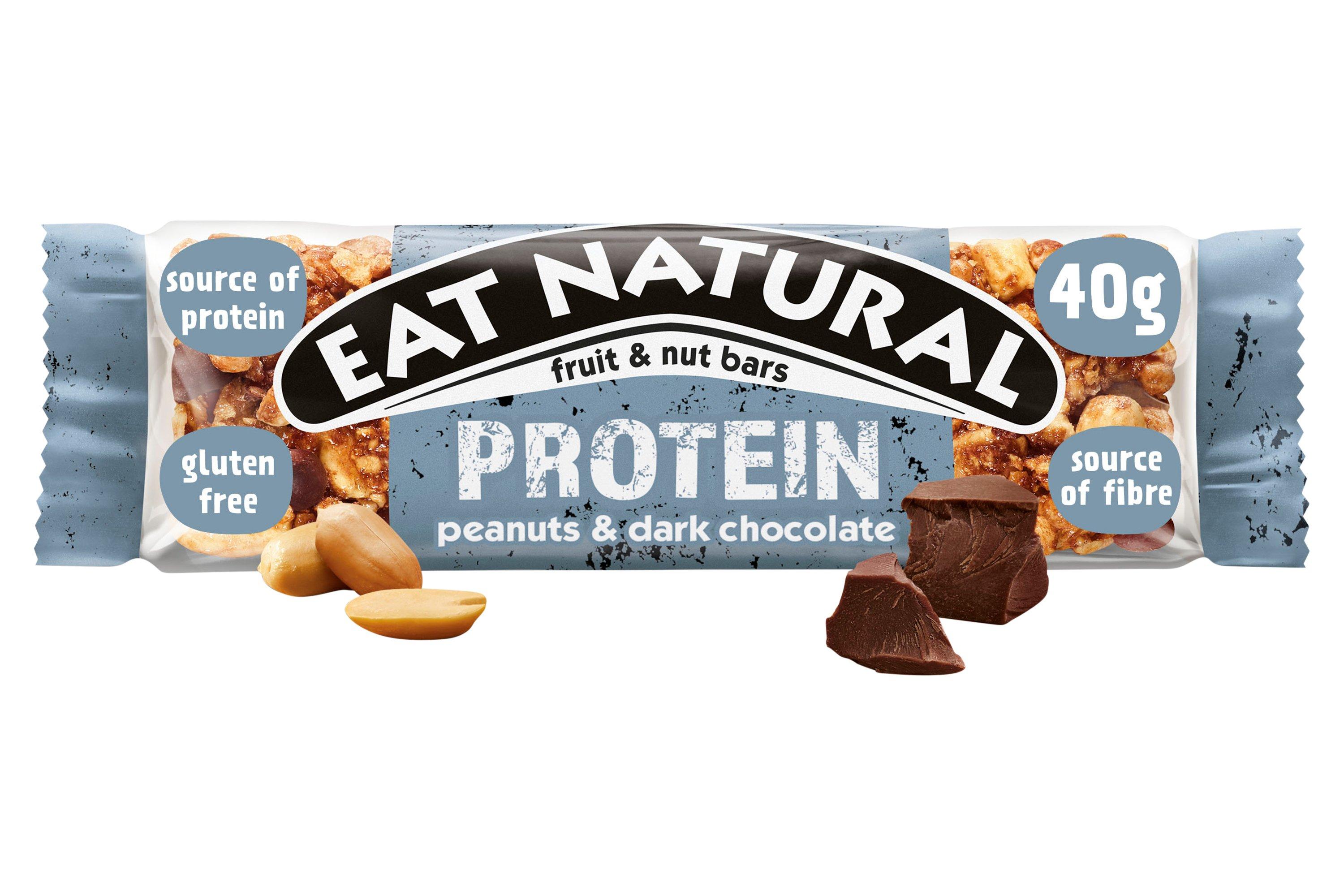 Eat Natural Protein Peanuts & Dark Chocolate Bar 40g