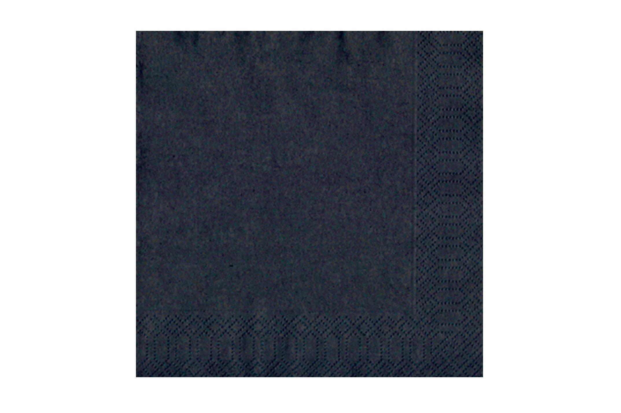 Poppies Napkin 2Ply 40cm Black