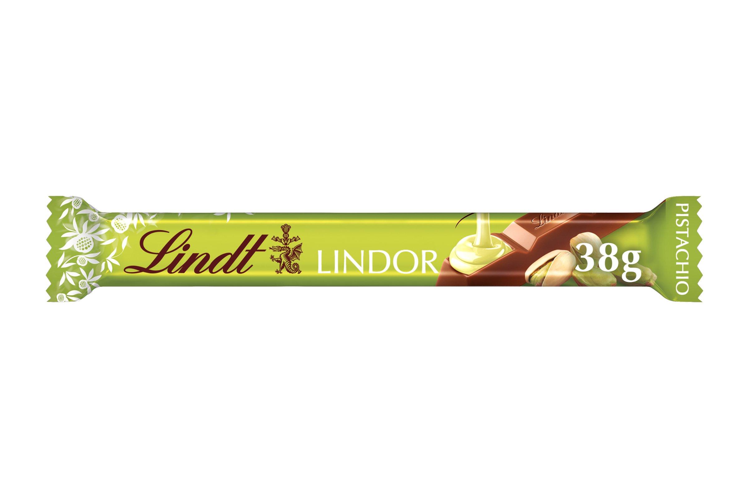 Lindt Lindor Pistachio Milk Chocolate Bar