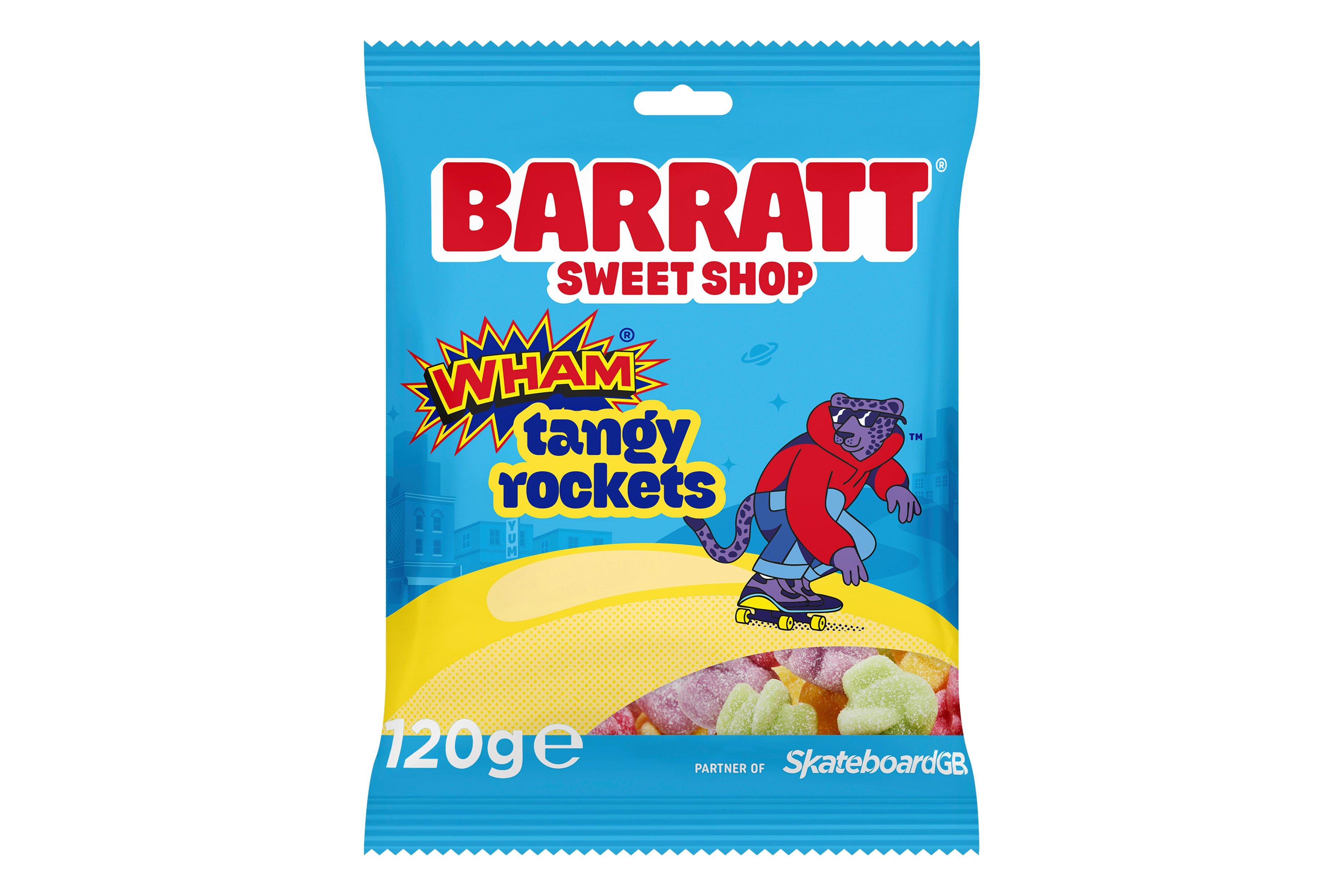 Barratt's Wham Tangy Rockets 120g