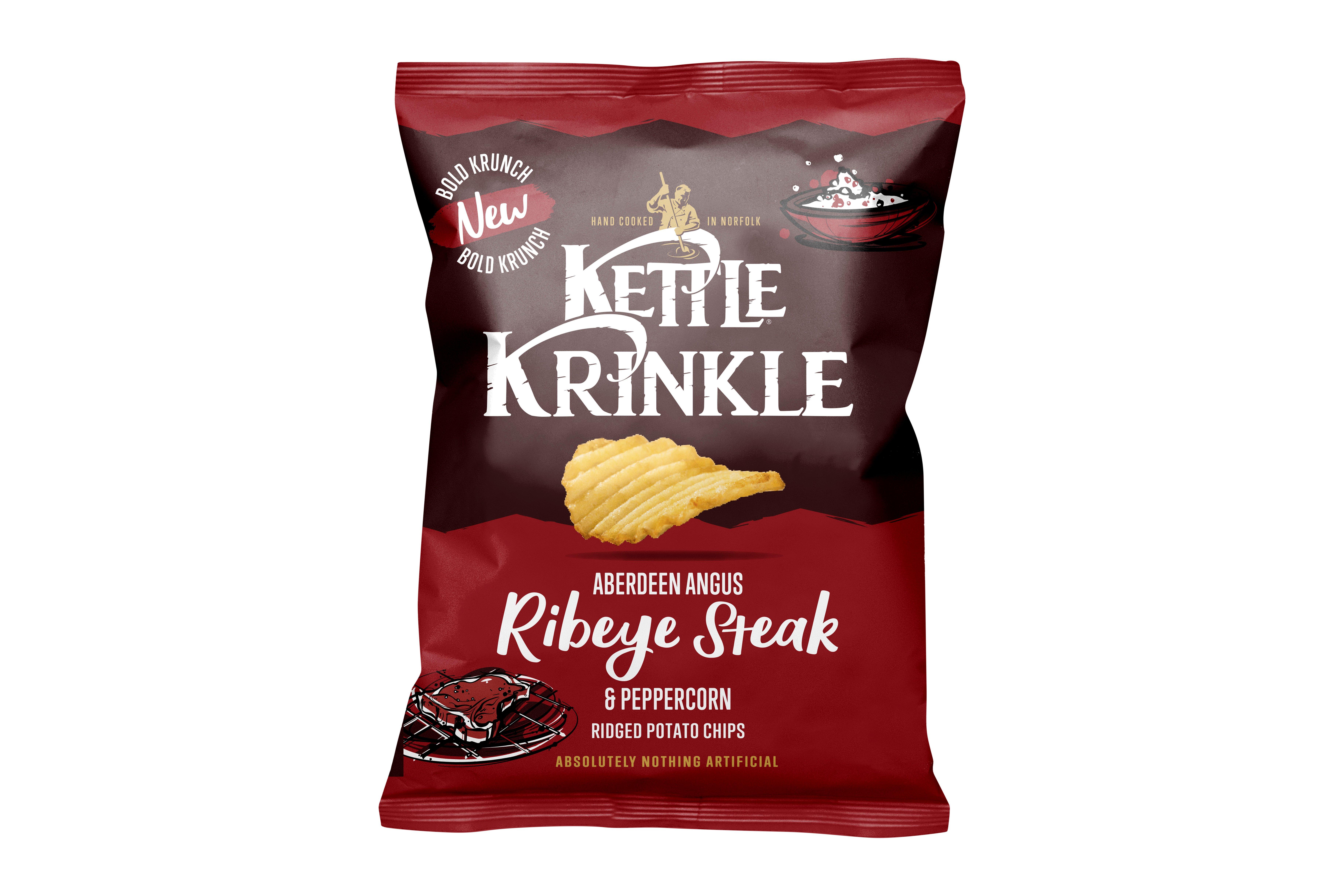 KETTLE® Krinkle Ribeye Peppercorn 40g
