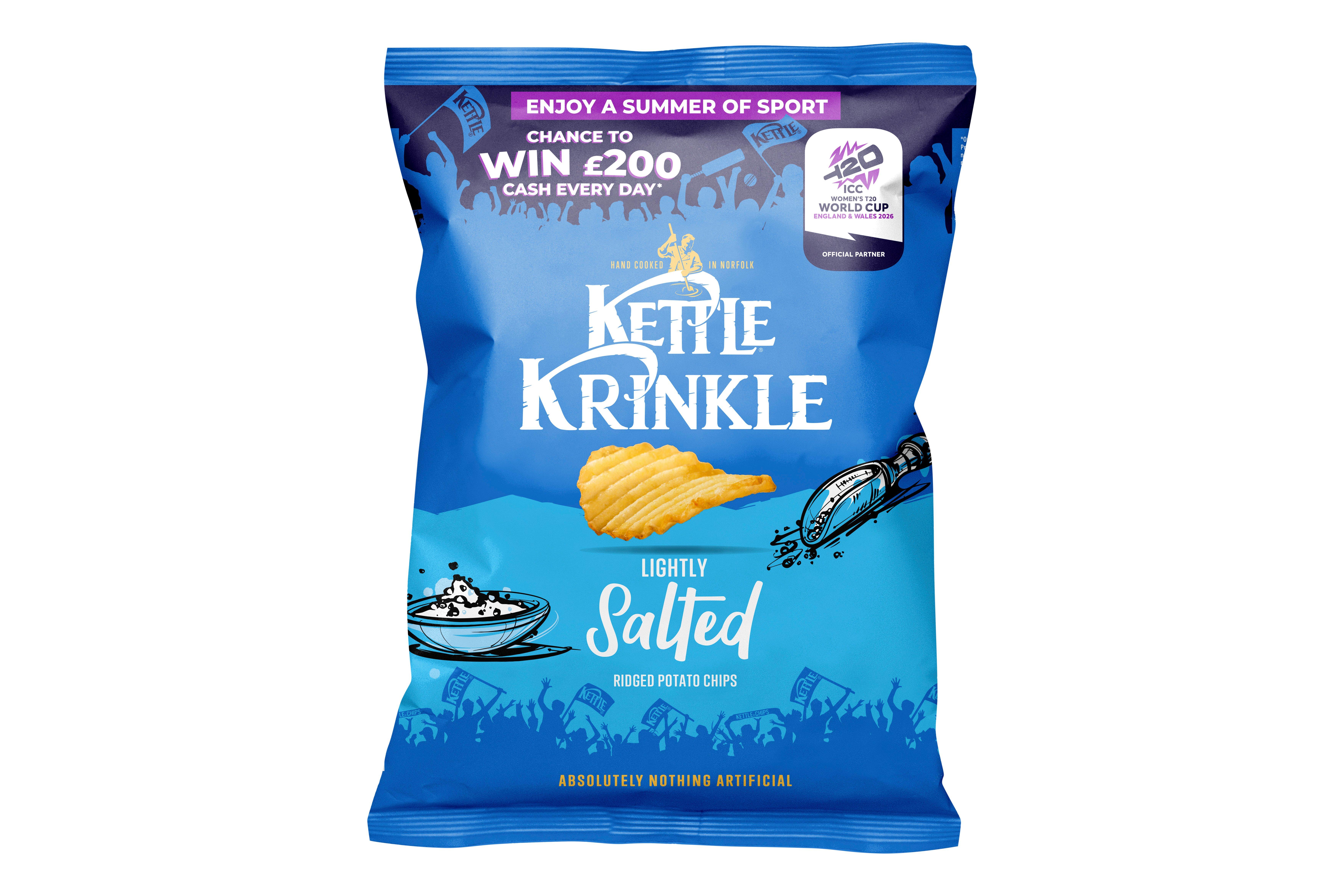 KETTLE® Lightly Salted Crinkle Cut 130g