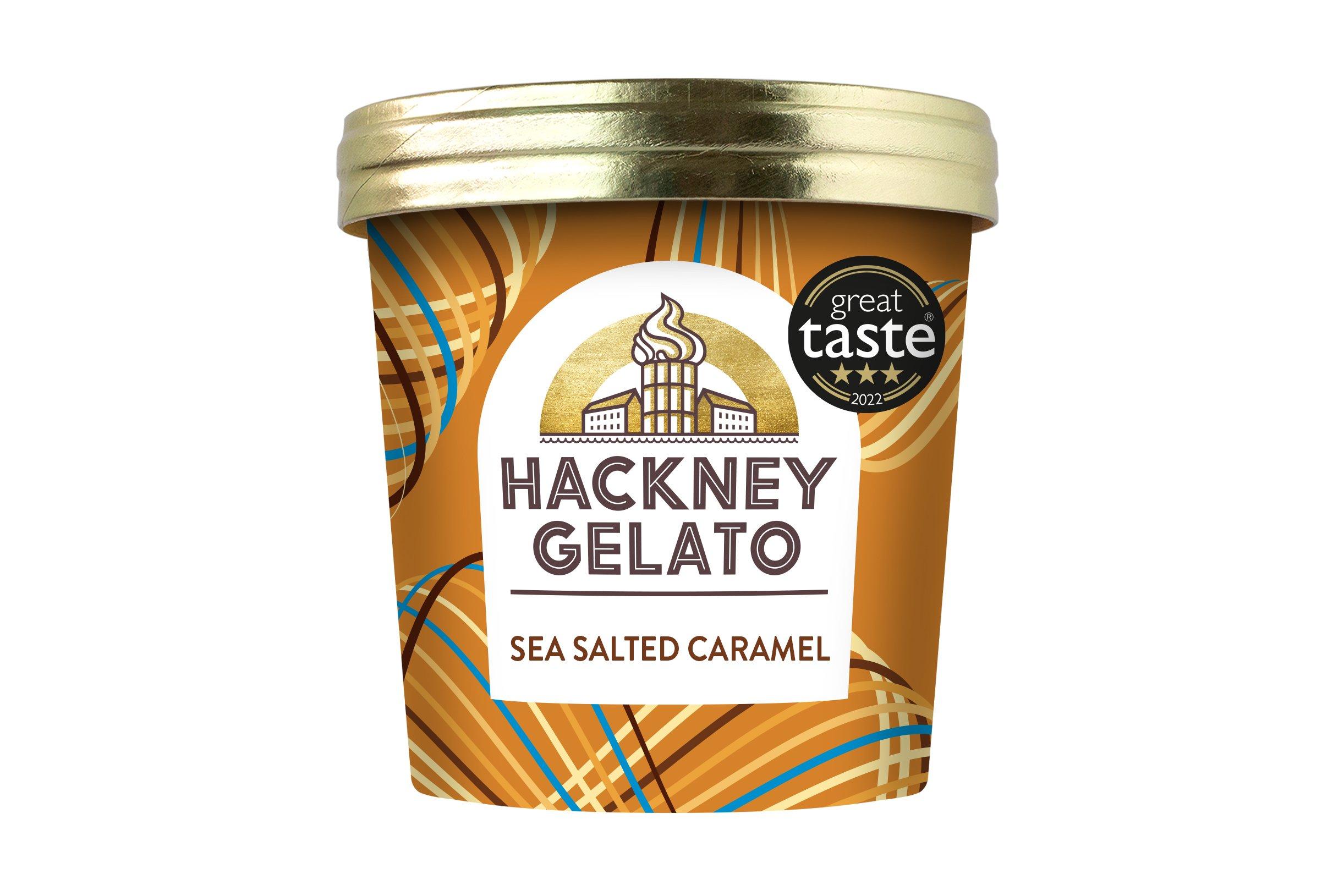 Hackney Gelato Sea Salt Caramel Tub