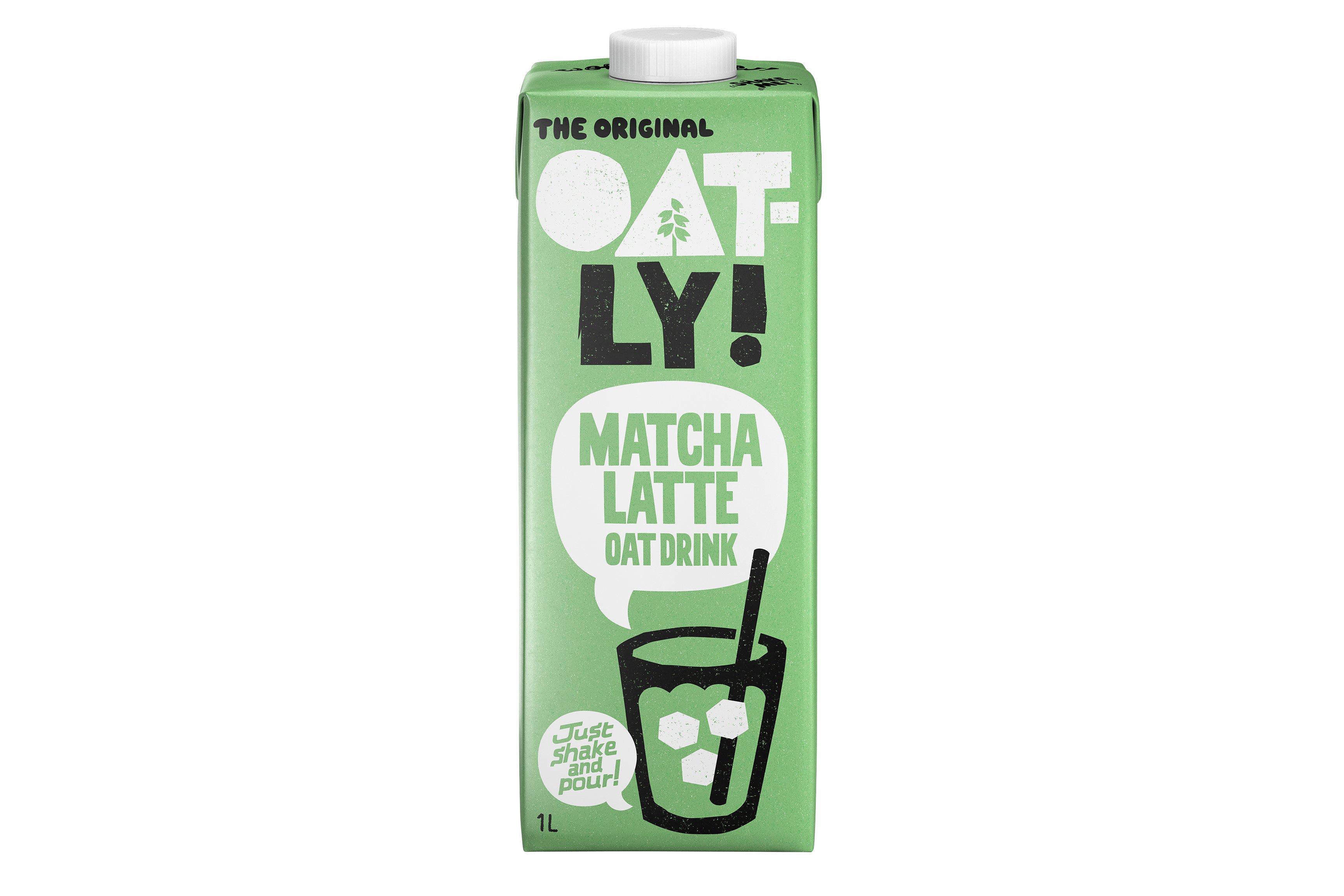 Oatly Oat Drink Matcha Latte 1ltr