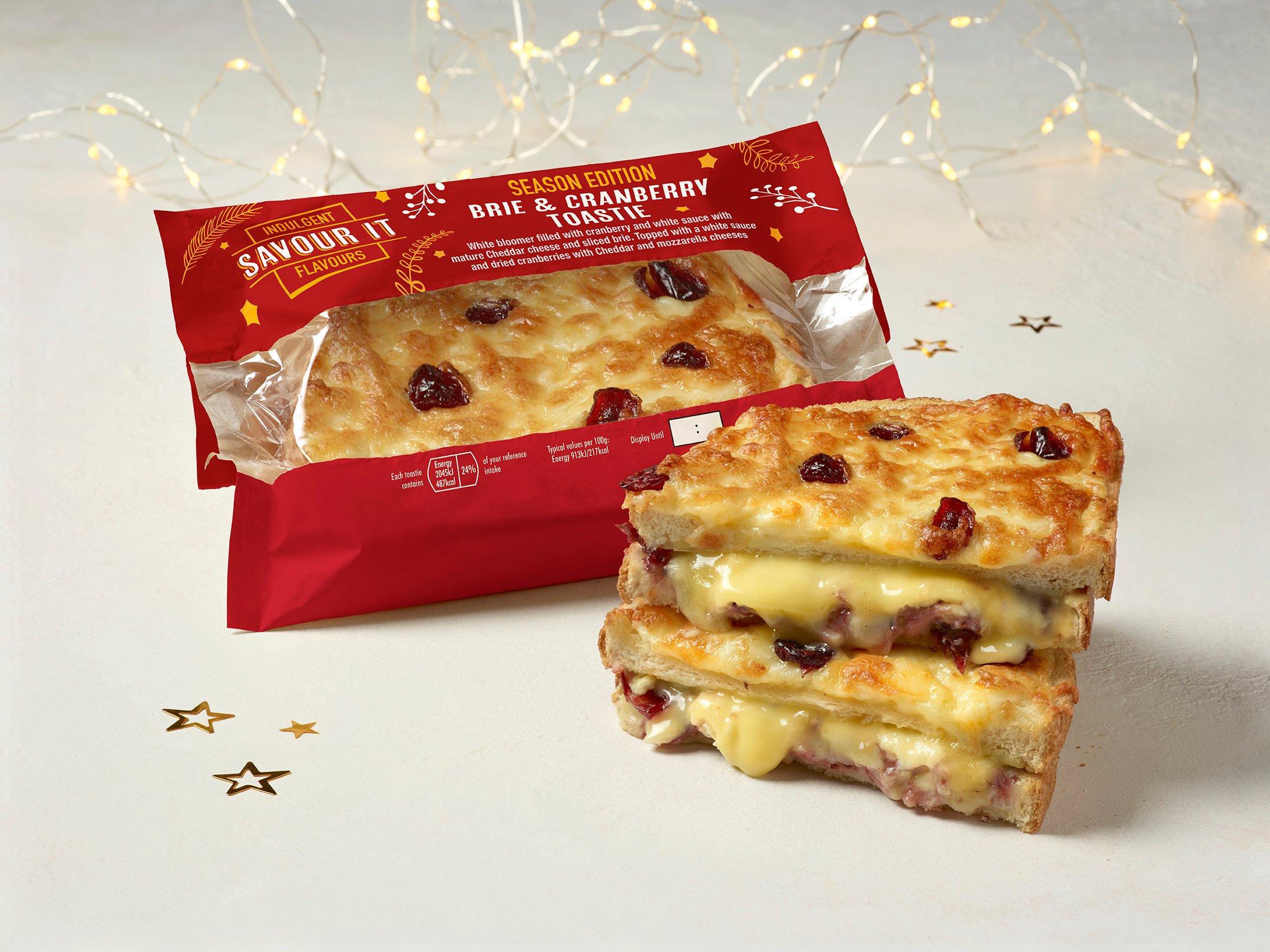 Savour It Brie & Cranberry Toastie