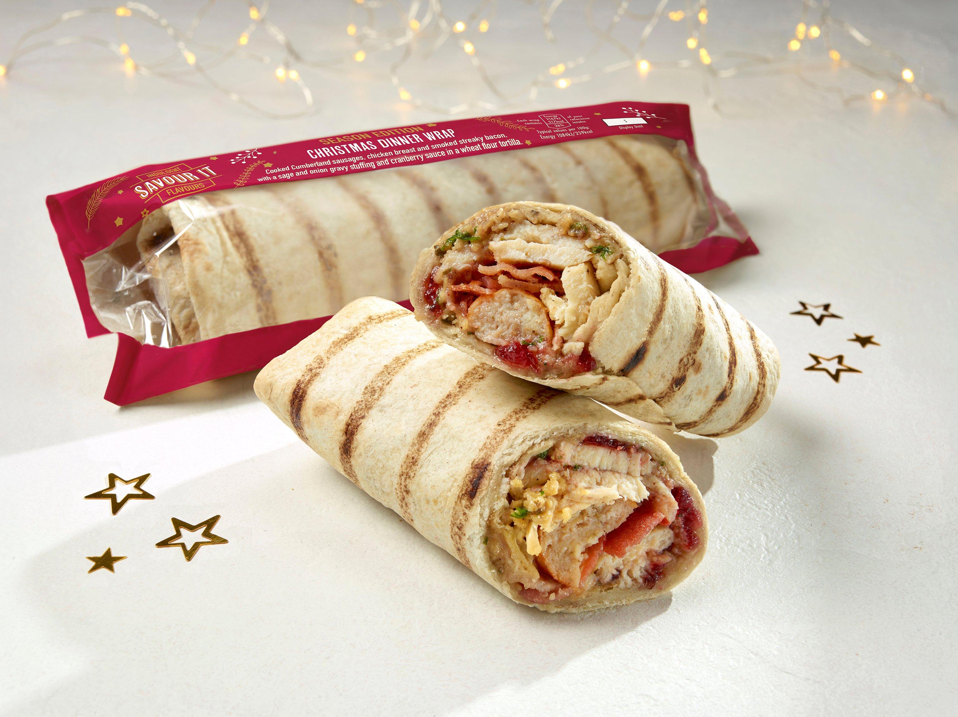 Savour It Christmas Dinner Wrap