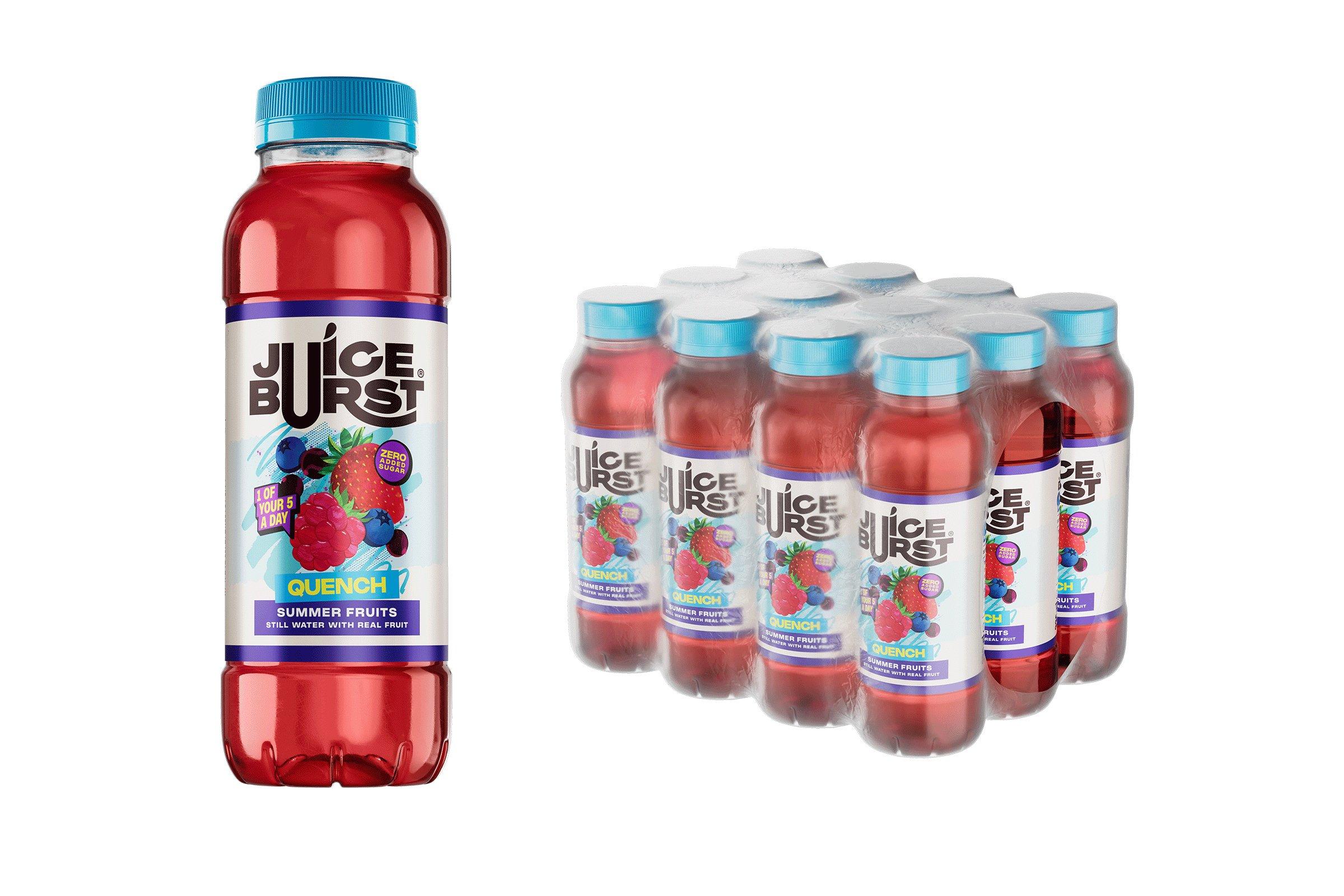 JUICE BURST™ Quench Summer Fruits 12 x 330ml