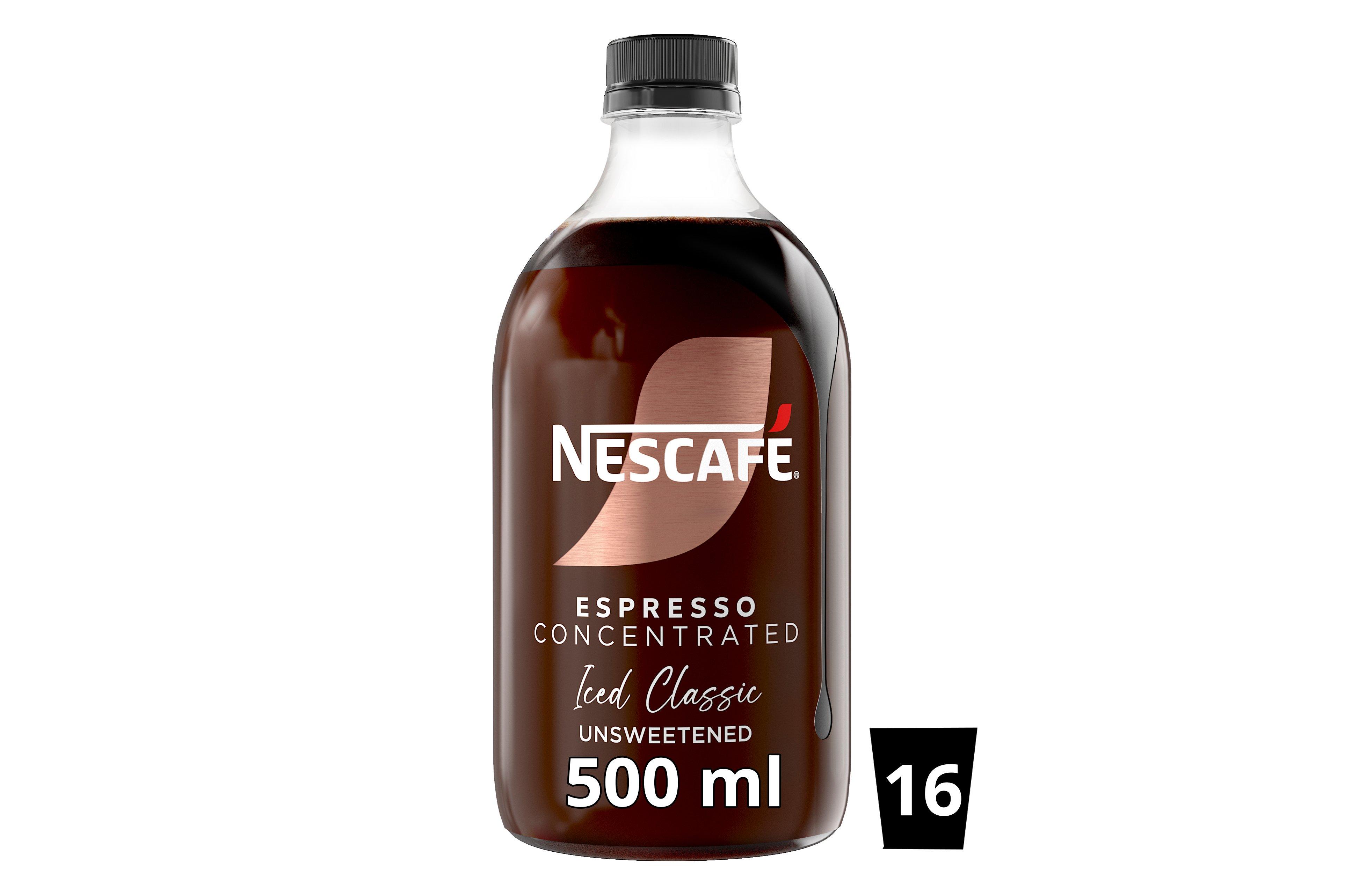 Nescafé Iced Coffee Espresso Concentrated Unsweetened 500ml