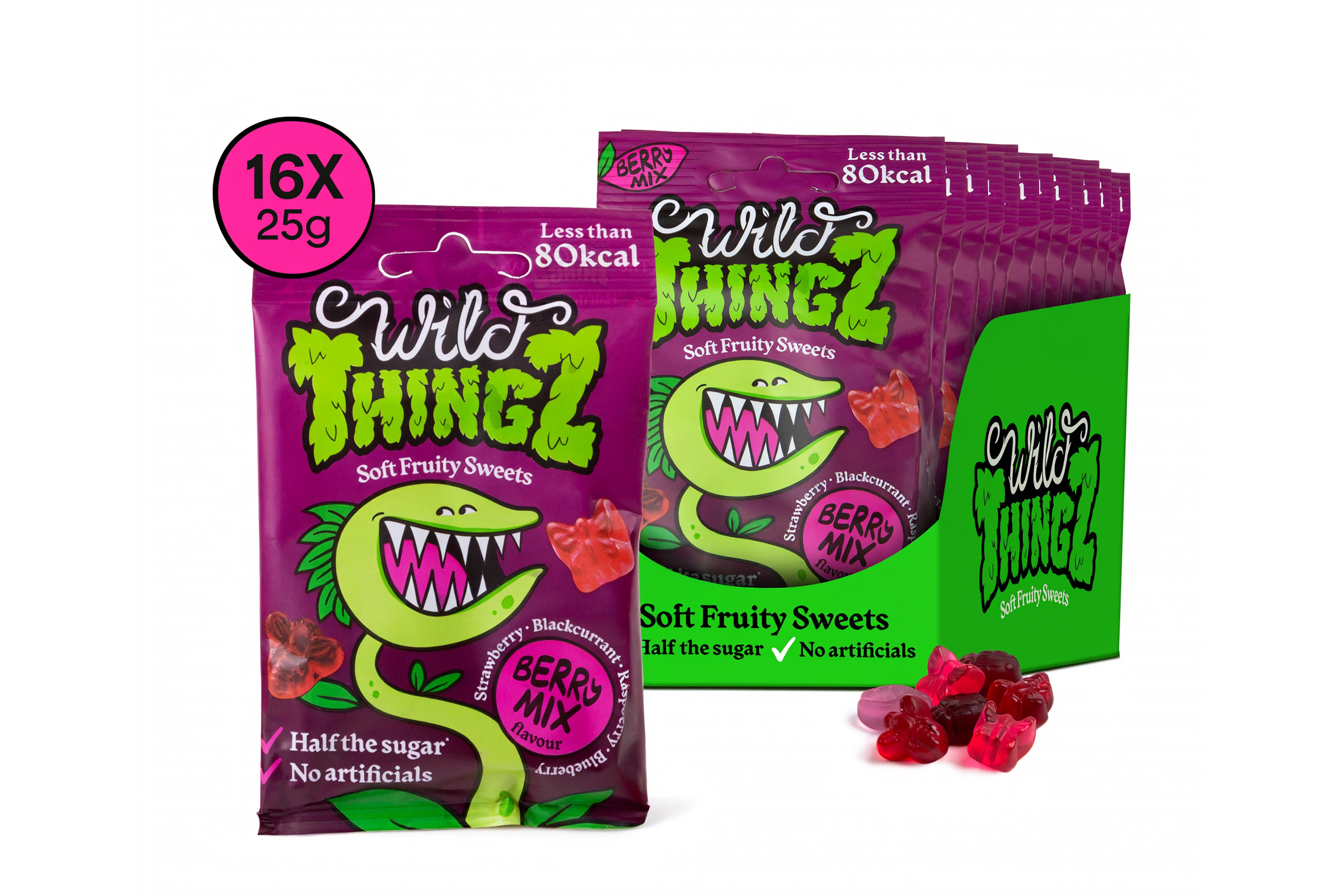 Wild Thingz Sweets Berry Mix 25g