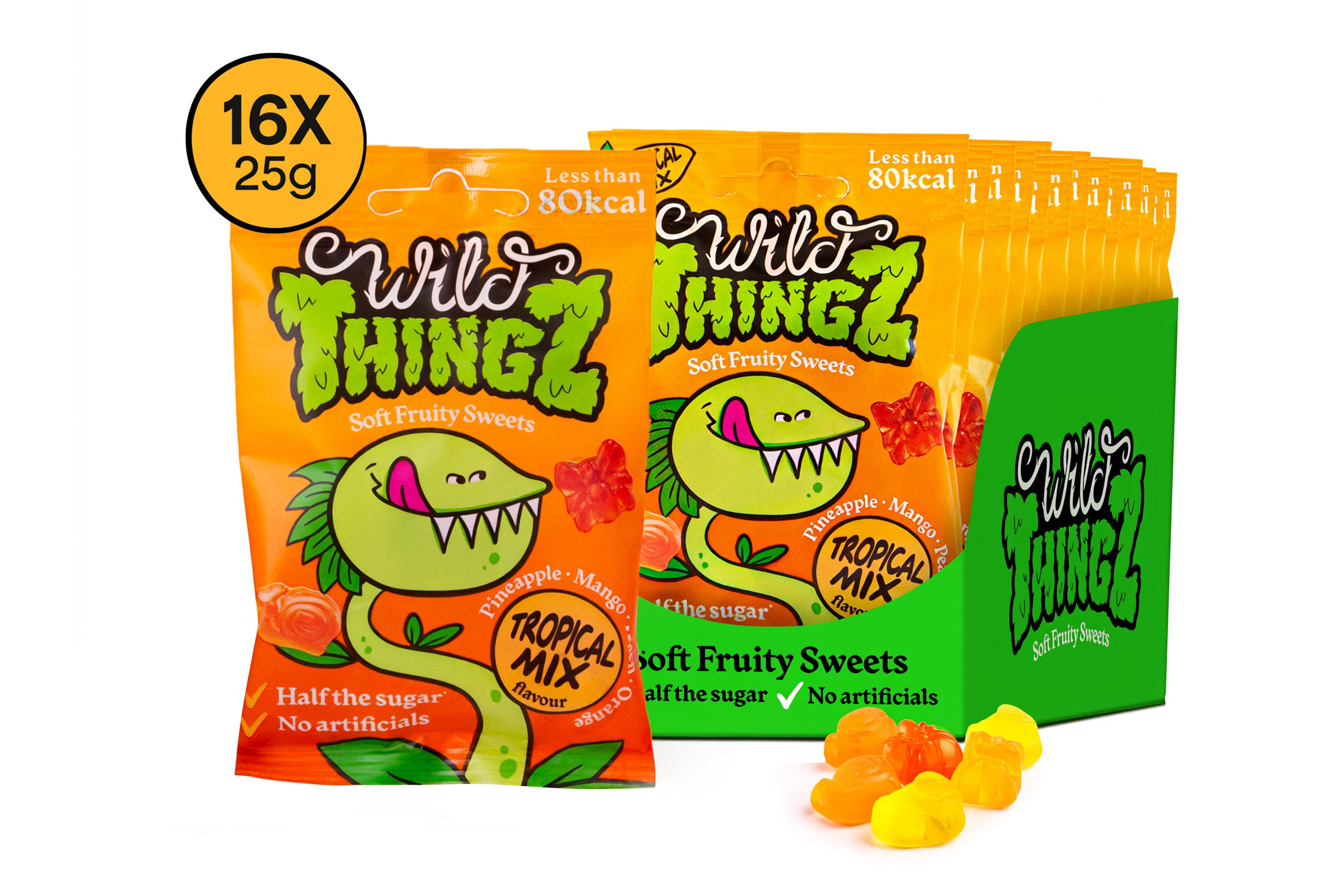 Wild Thingz Sweets Tropical Mix 25g