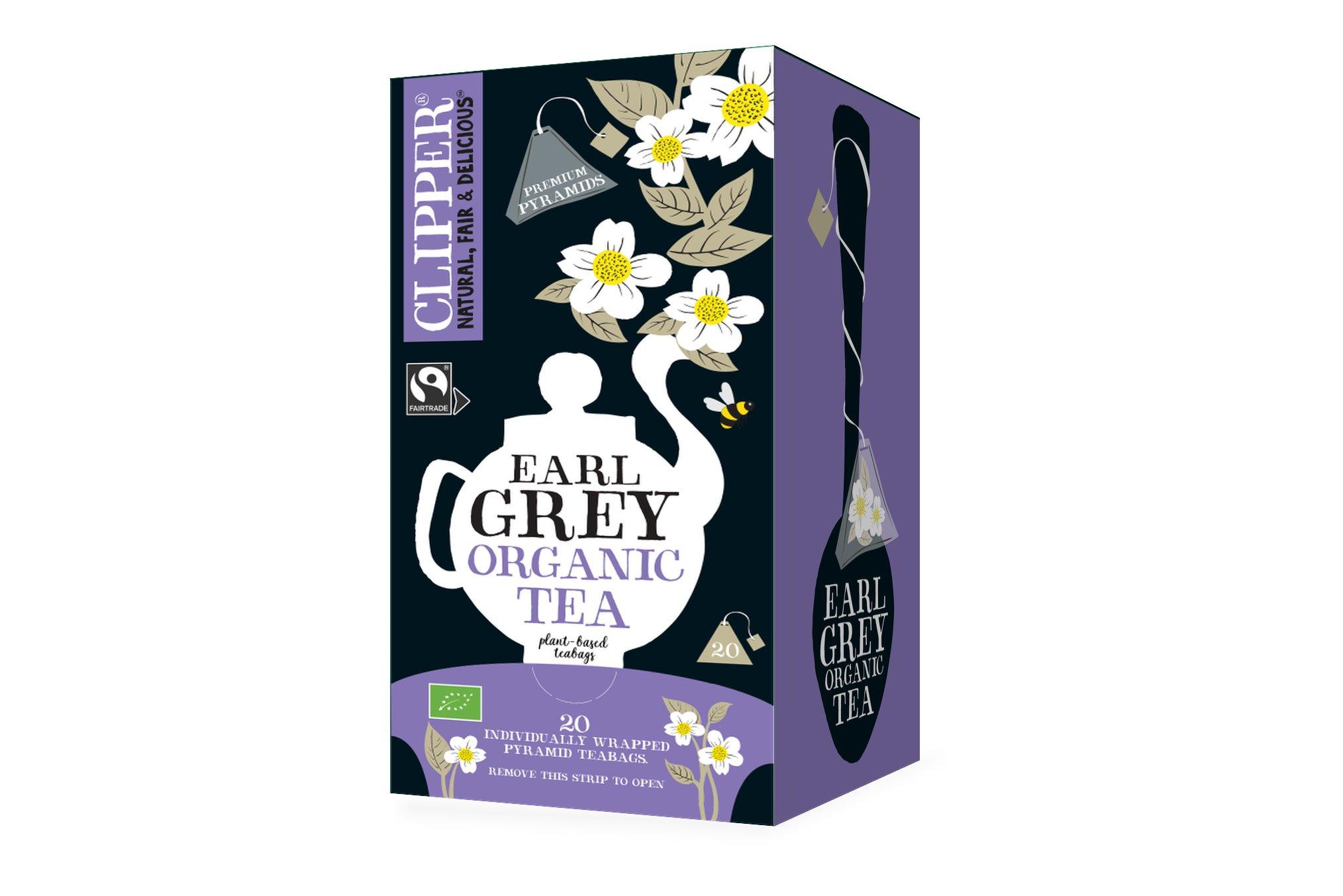 Clipper Organic Fairtrade Earl Grey Pyramid Tea Bags