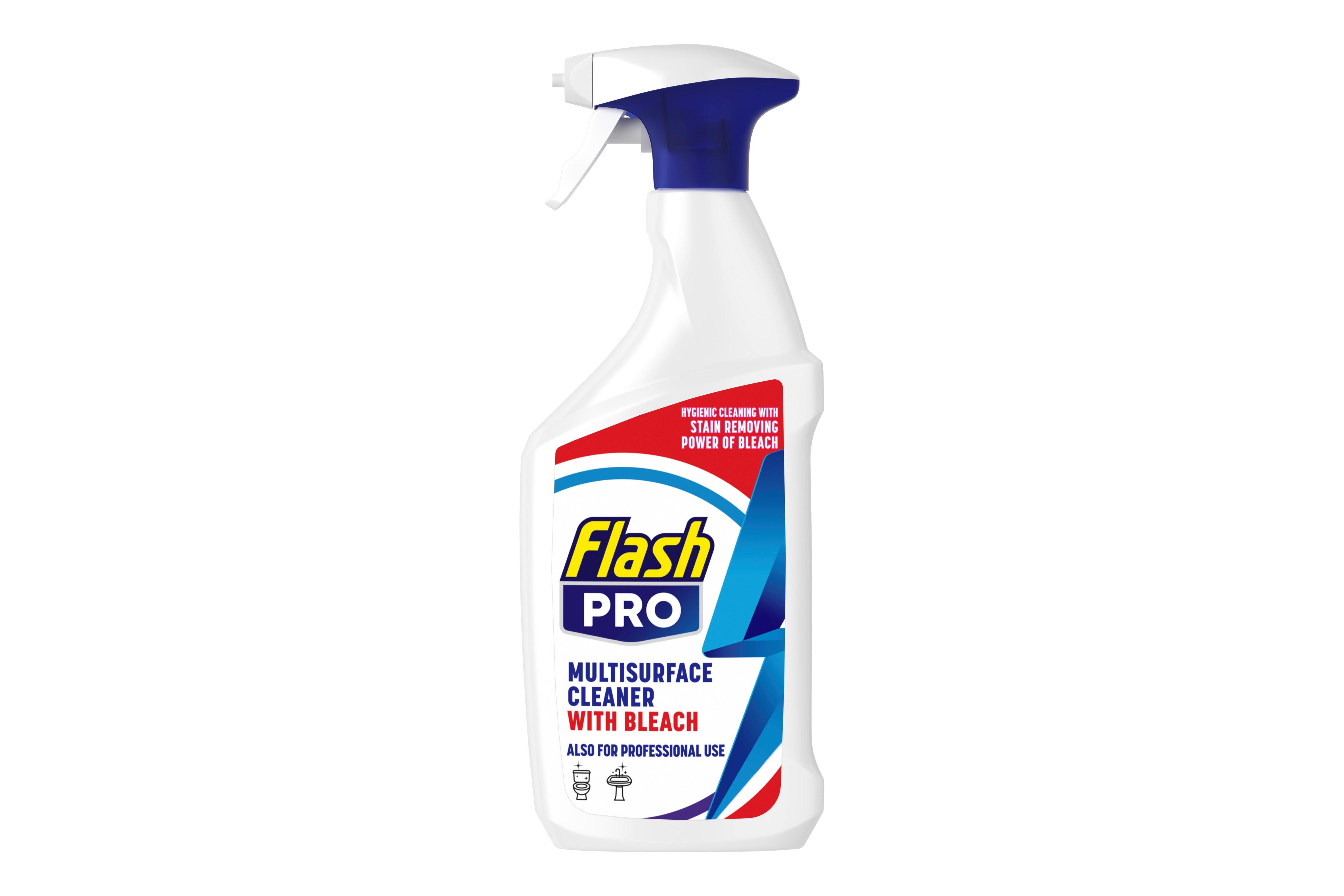 Flash Professional Cleaner Bleach Spray 800ml