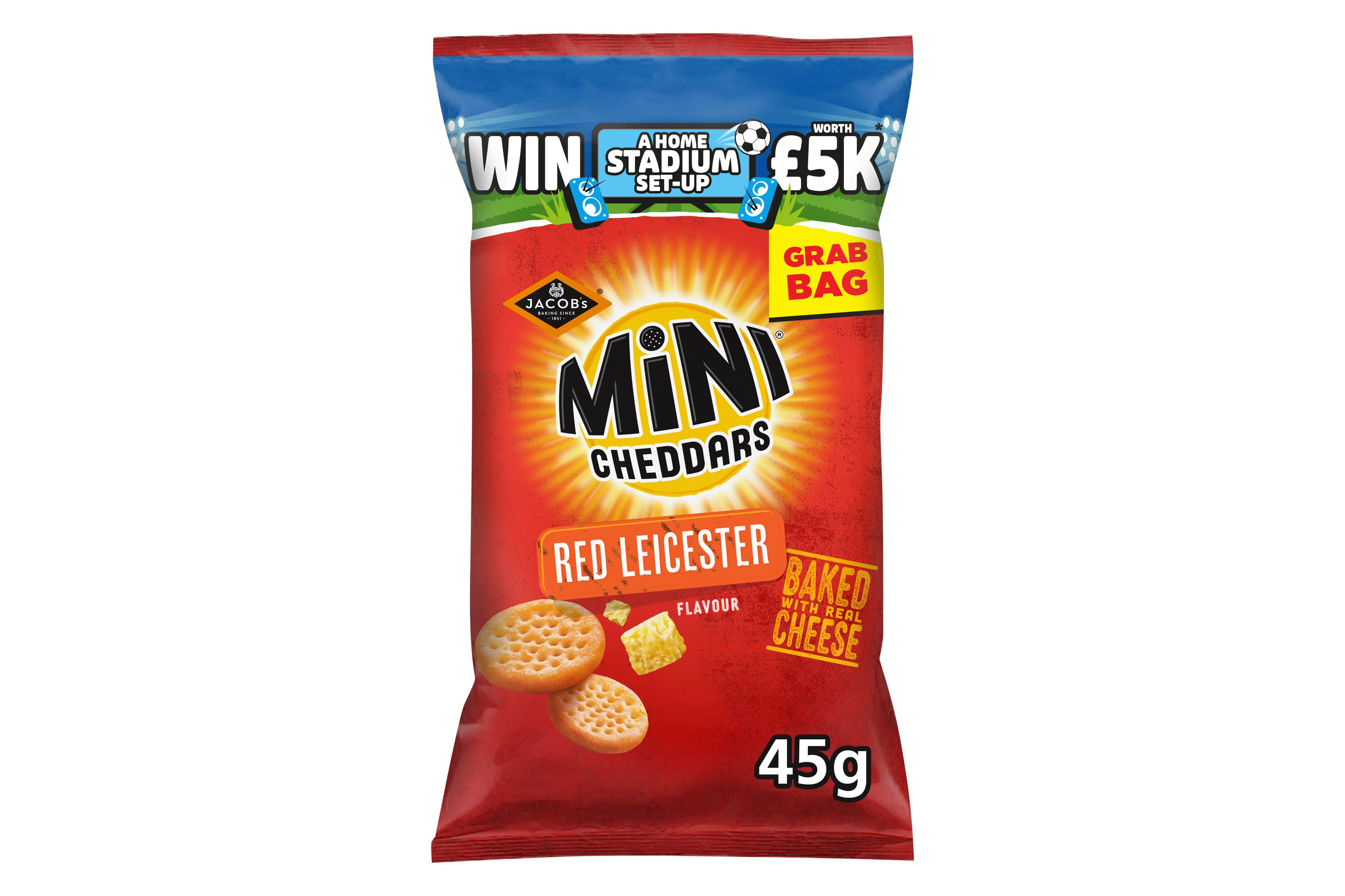 Jacob's Mini Cheddars Red Leicester
