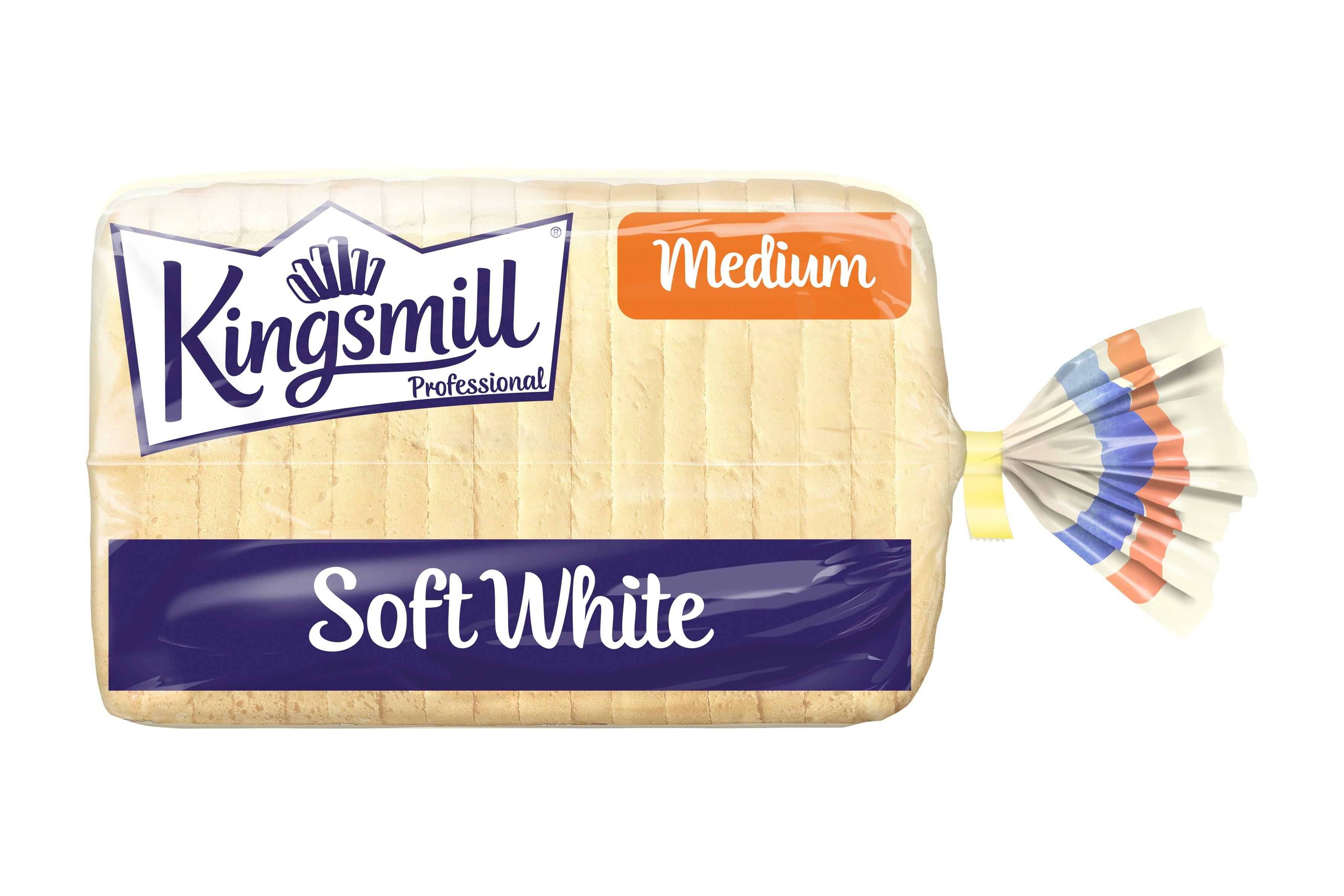 Kingsmill Professional White Medium Sliced Bread 800g