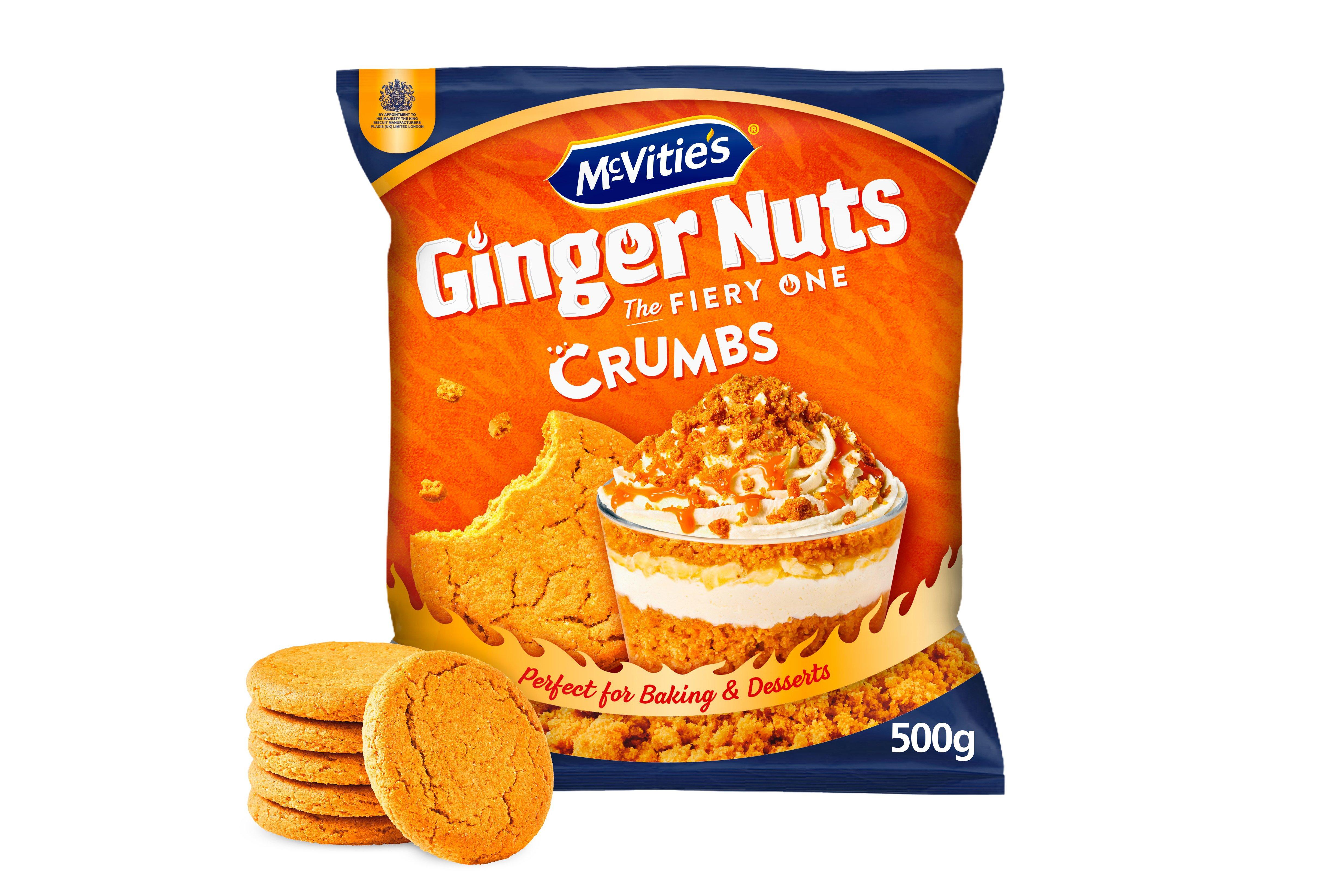 McVitie's Gingernut Crumb 500g