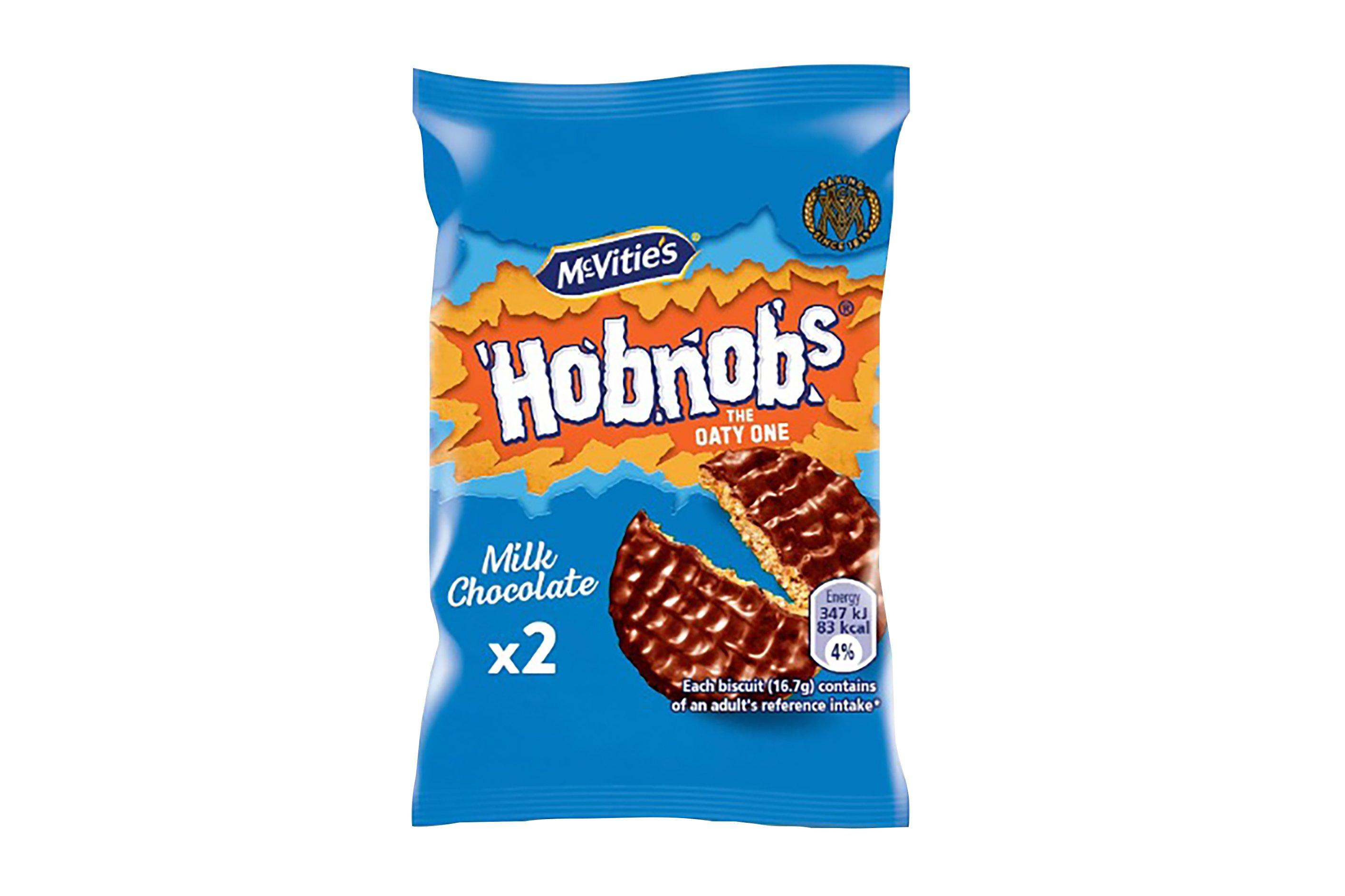 McVitie's Milk Chocolate Hobnob Pack 37.5g
