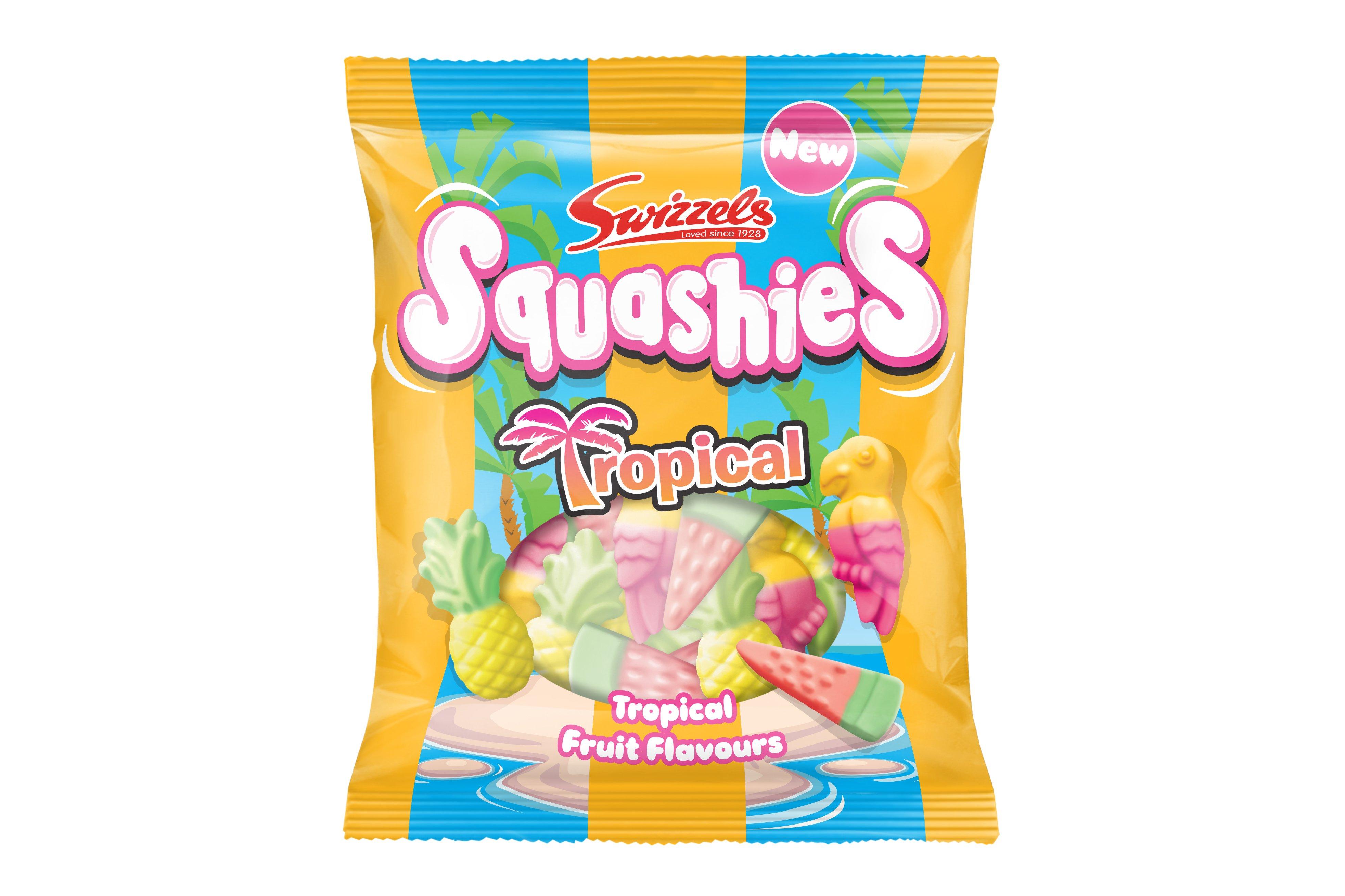 Swizzels Squashies Tropical 100g HFSS COMPLIANT