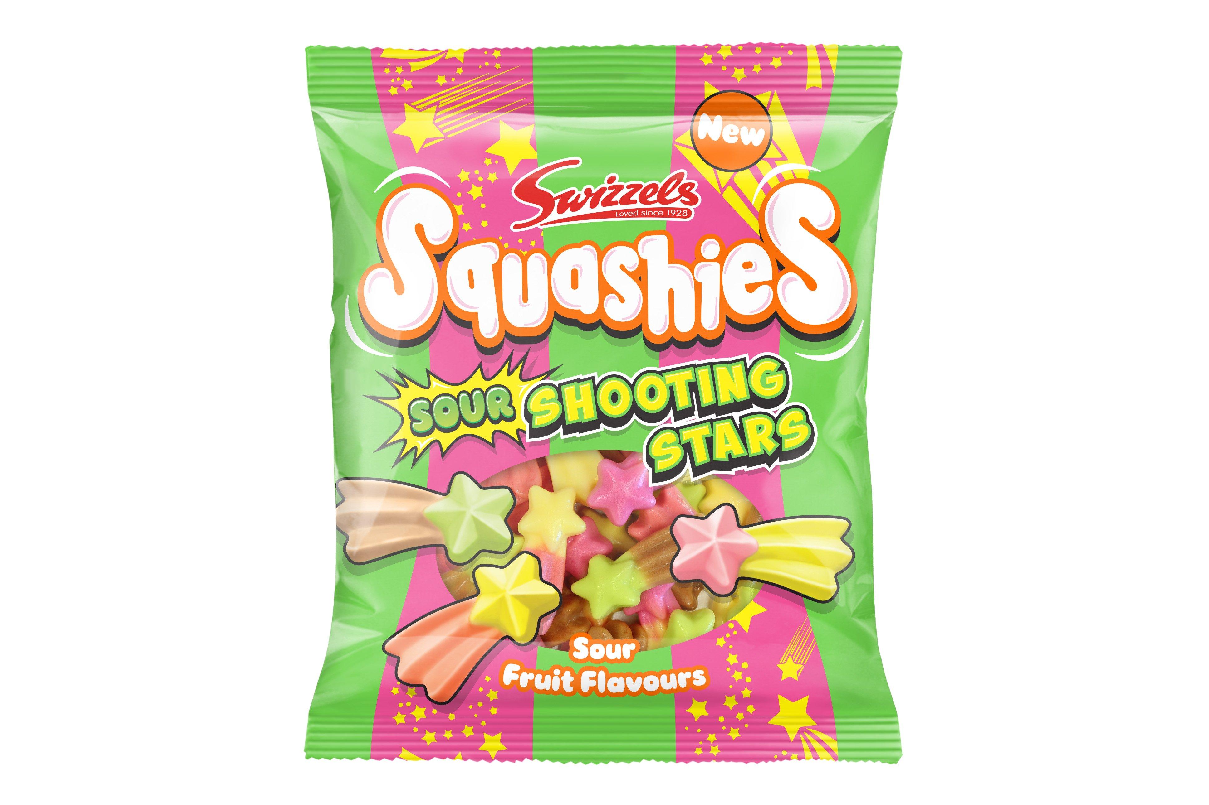Swizzels Squashies Sour Stars 100g HFSS COMPLIANT
