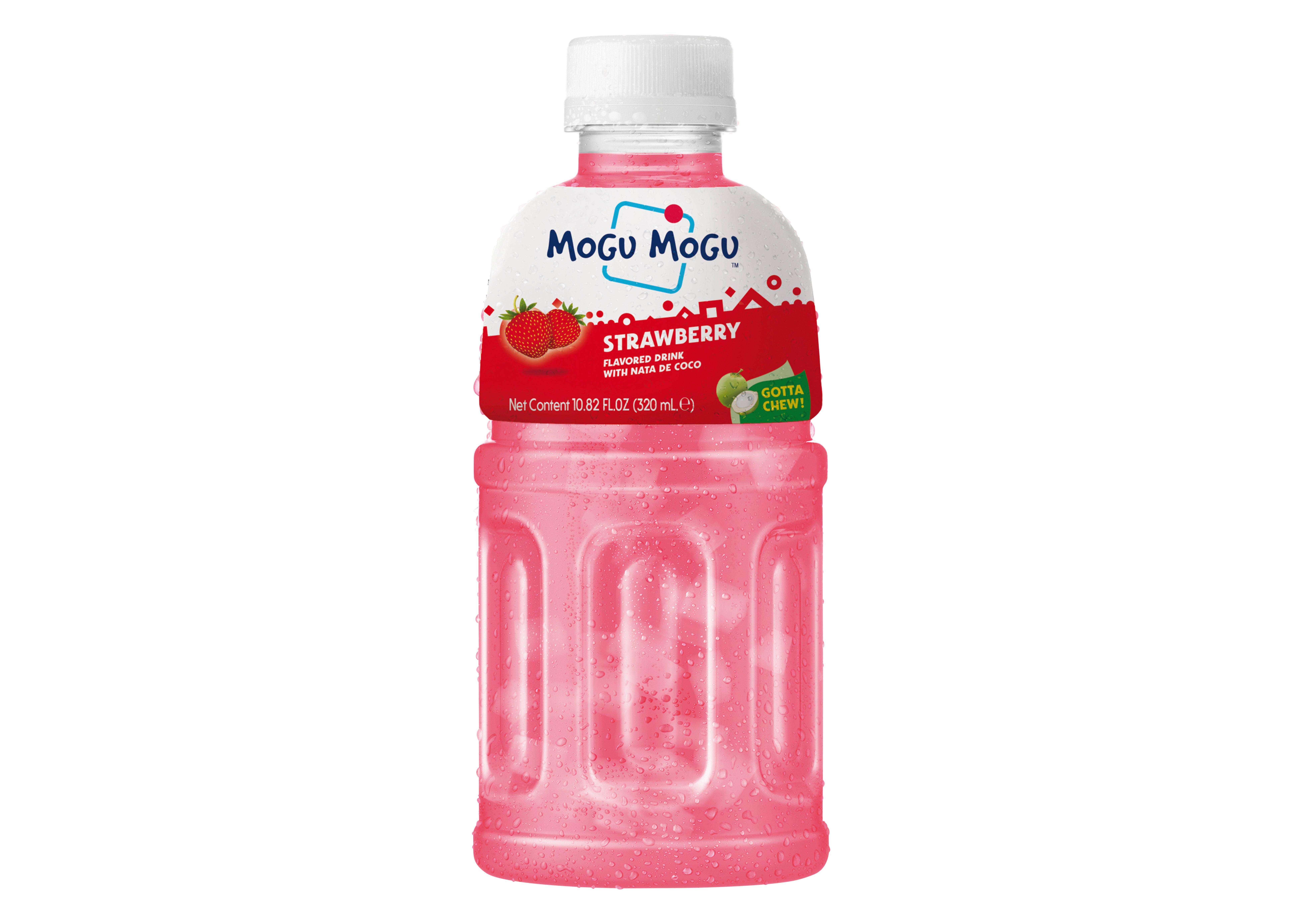 Mogu Mogu Nata De Coco Strawberry 320ml