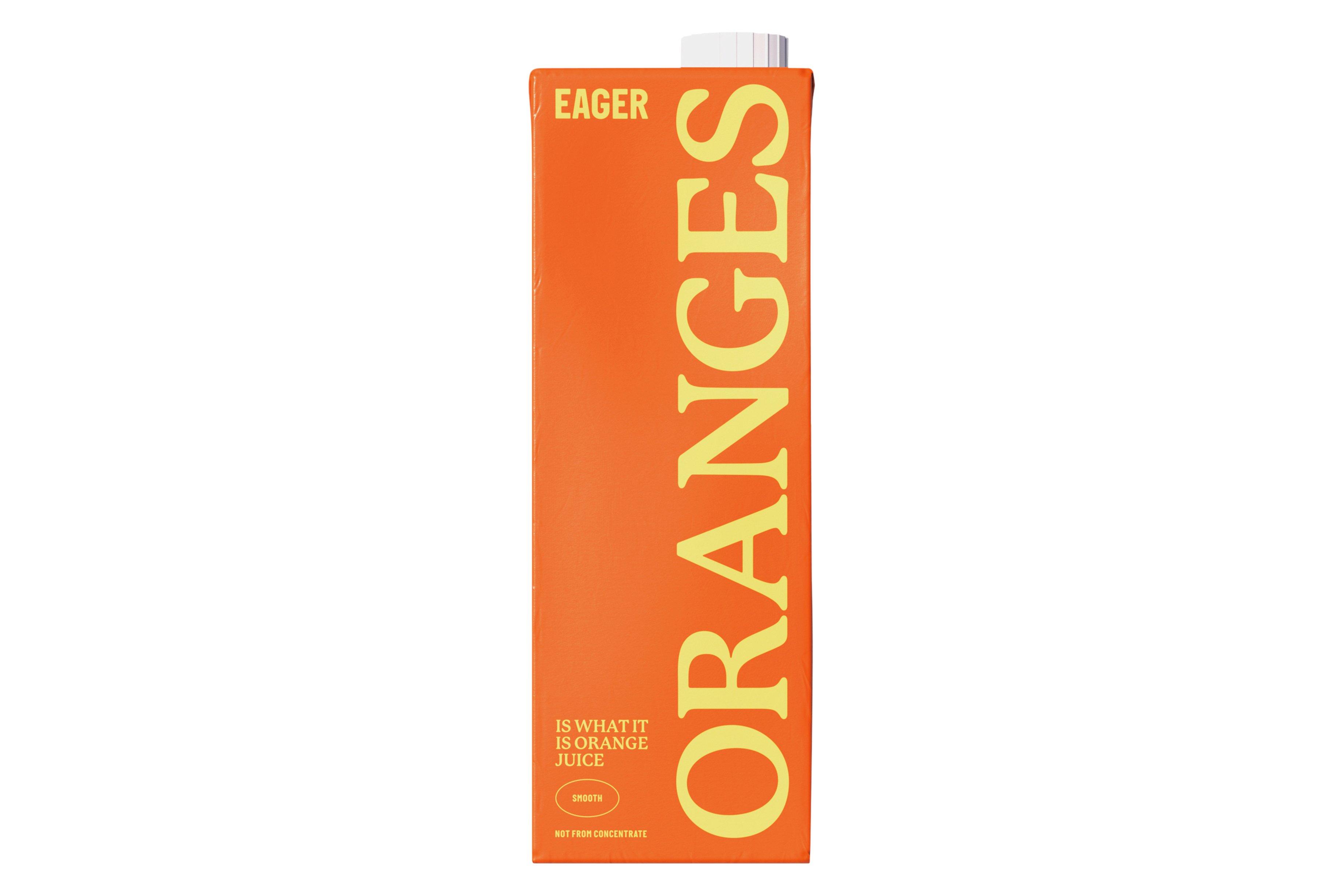 Eager Orange Juice 1ltr