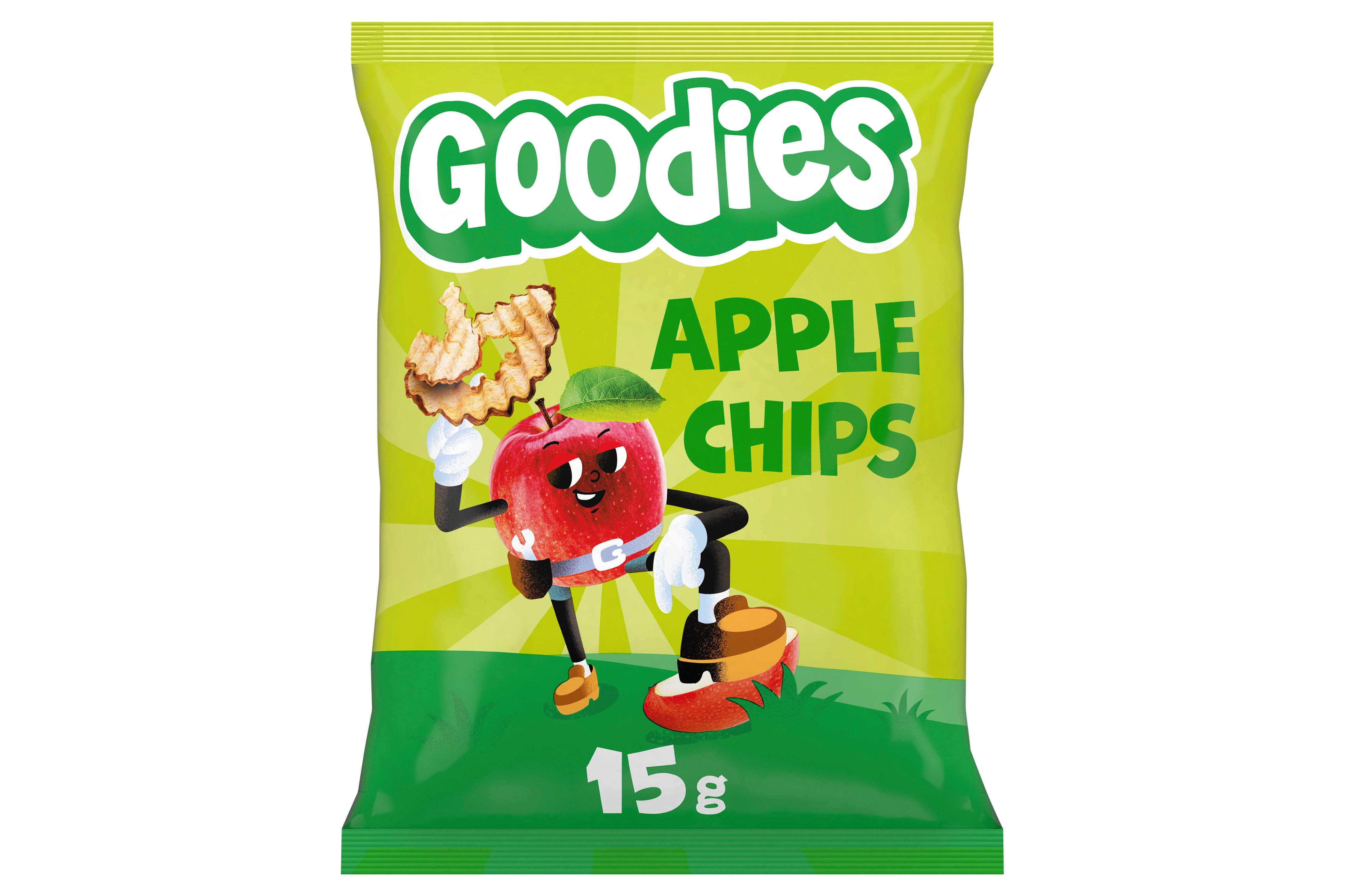 Goodies Apple Chips Kids Fruit Snack 15g