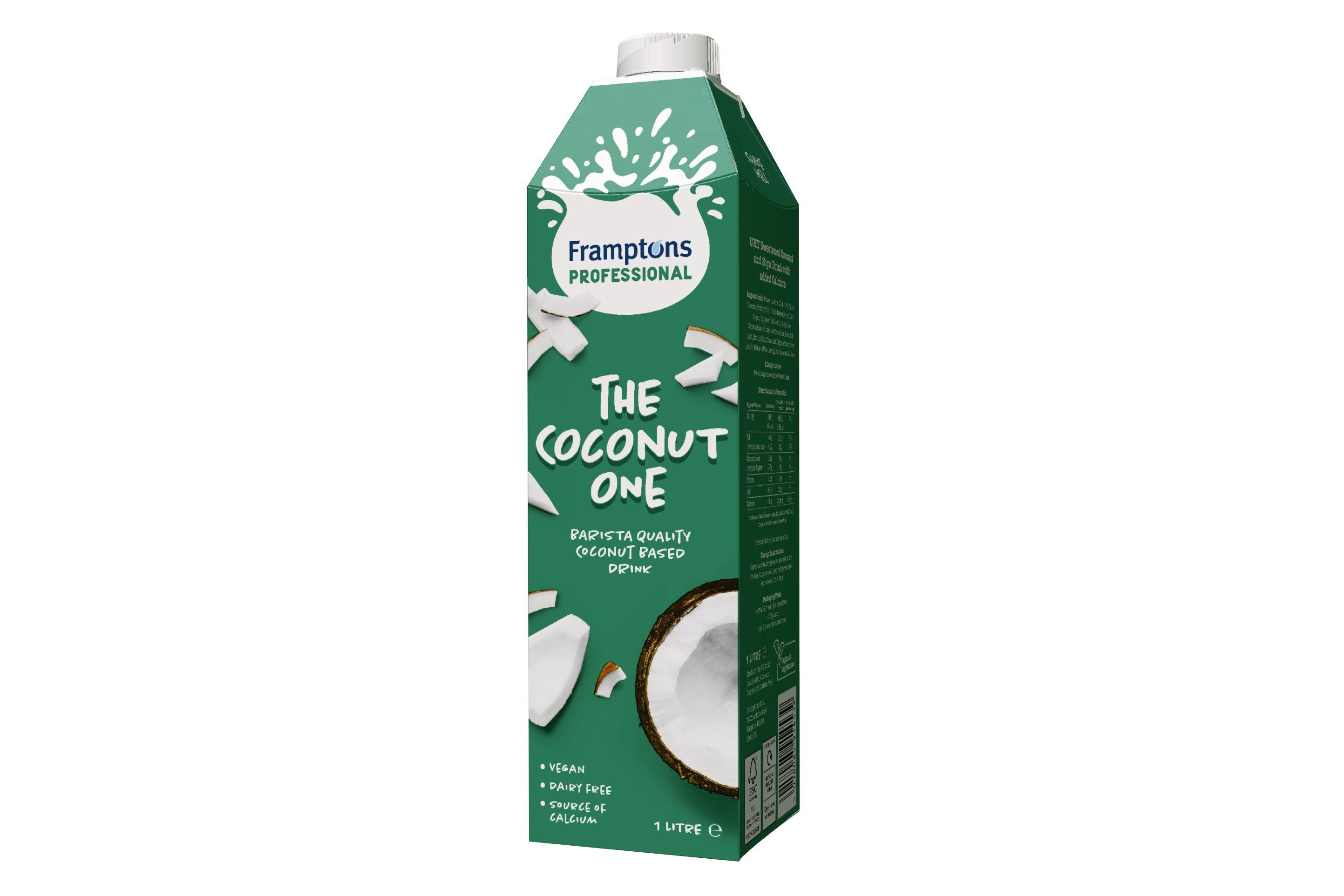 Framptons UHT Sweetened Coconut And Soya Drink With Added Calcium