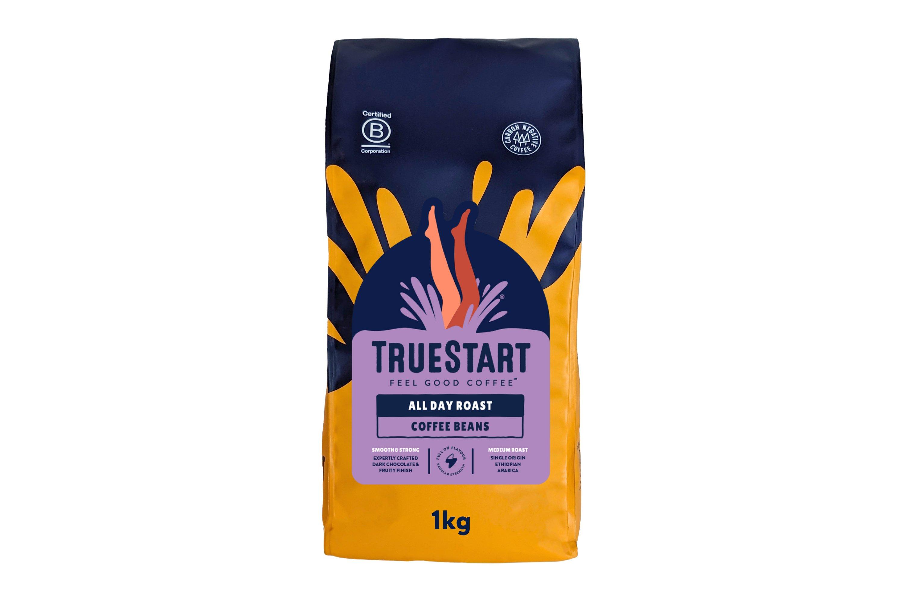Truestart All Day Coffee Beans 1kg