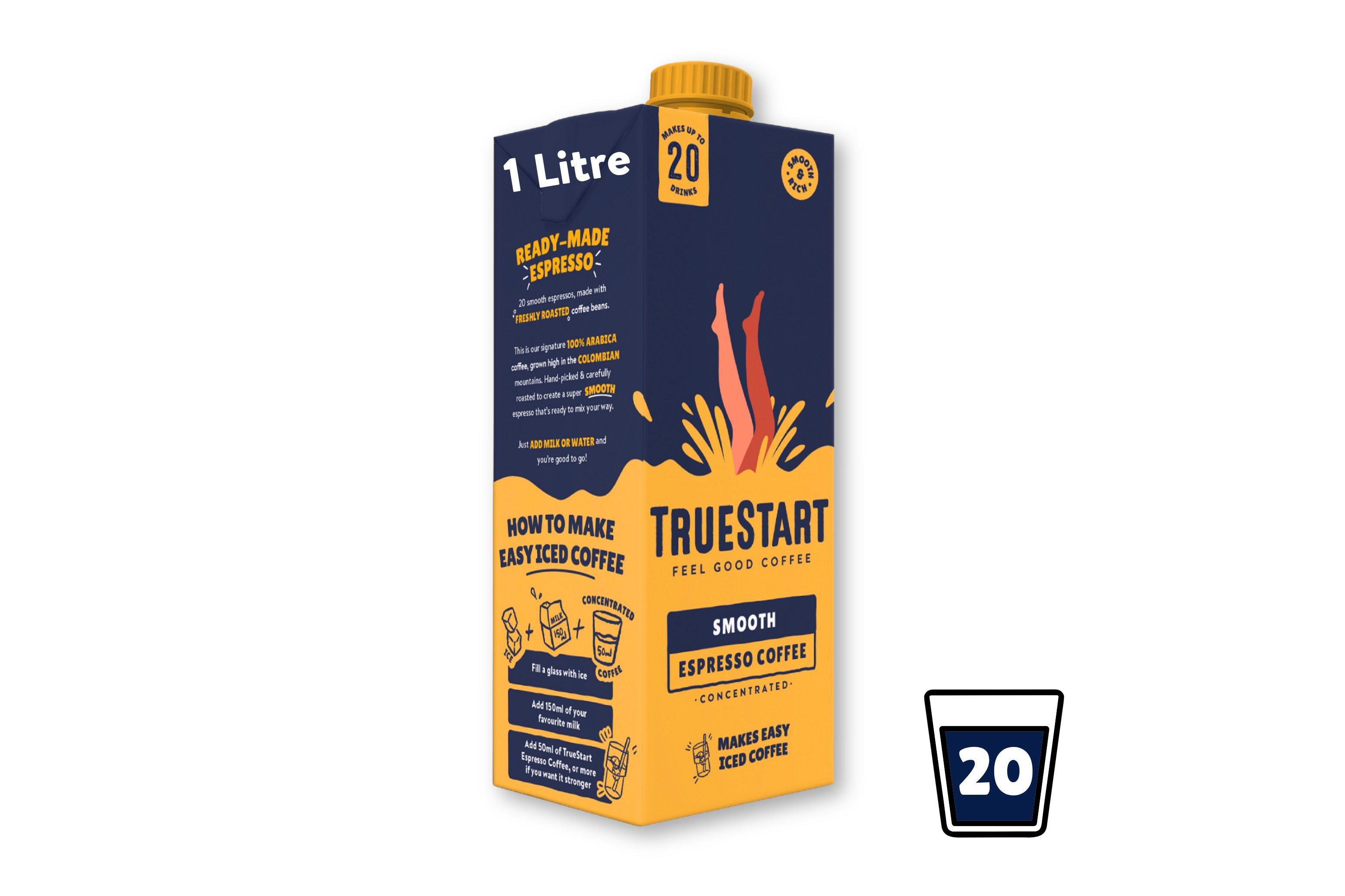 Truestart Espresso Concentrate 1Ltr